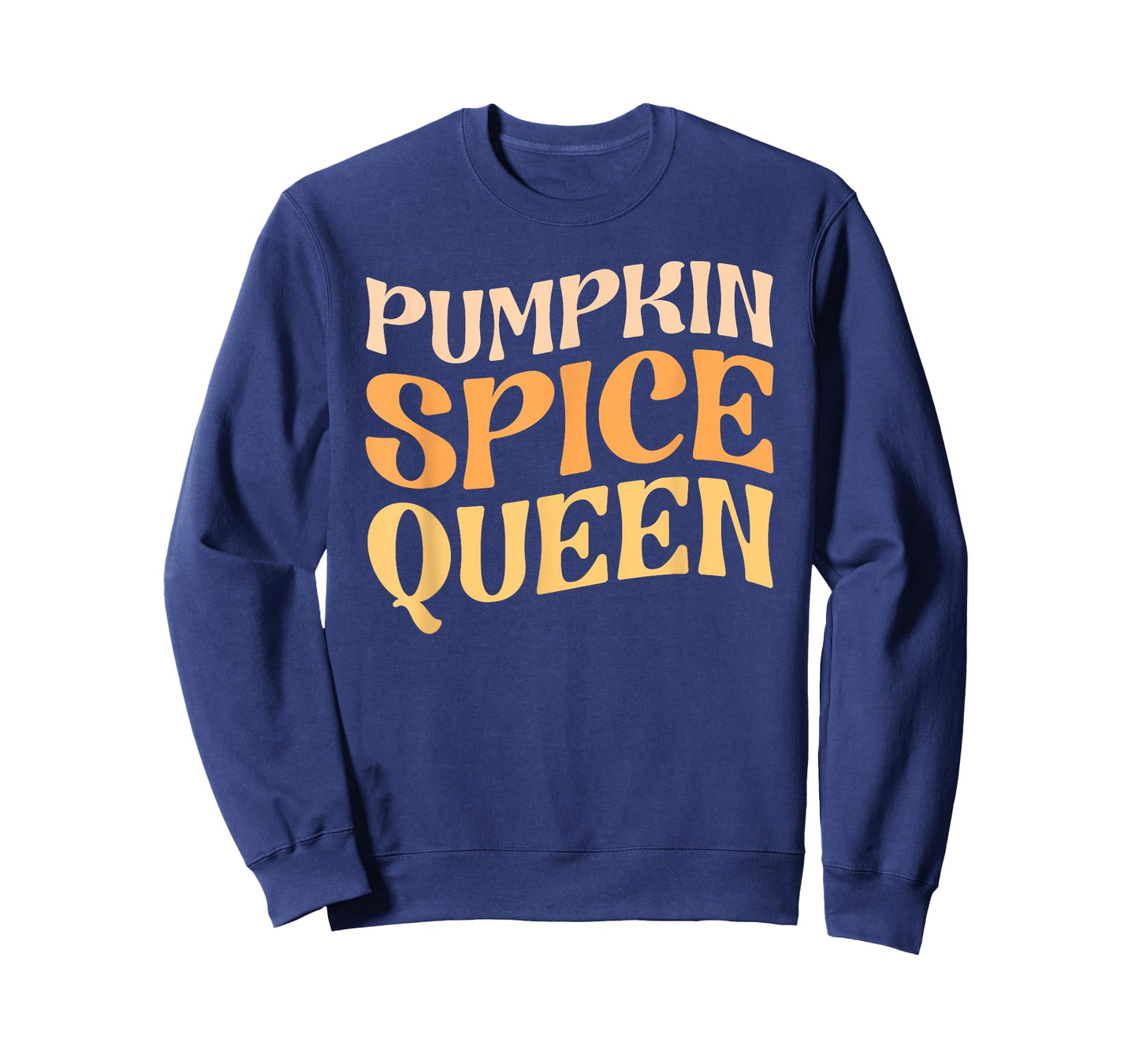 Pumpkin Spice Queen PSL Coffee Lover Retro Fall Autumn T-Shirt