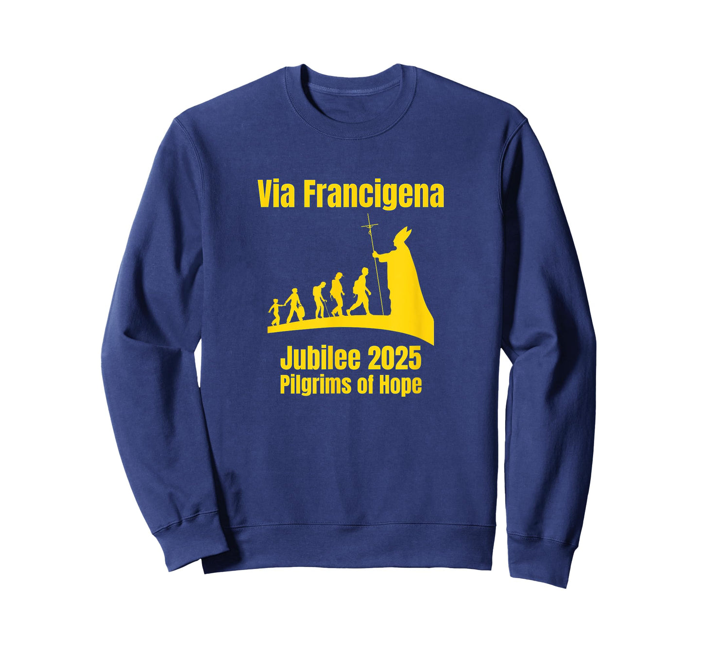 Italian Via Francigena Pope 2025 Jubilee Tops & Accessories T-Shirt