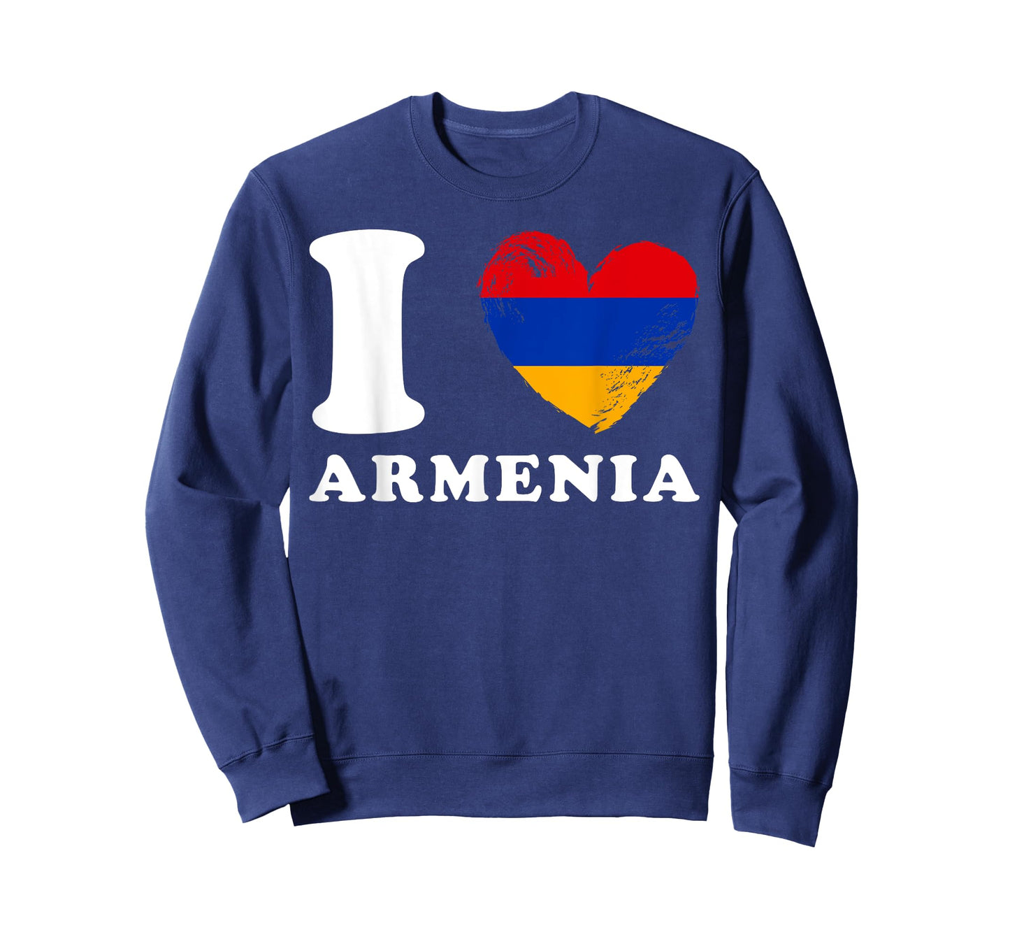 I Love Armenia - Heart Flag Armenia T-Shirt