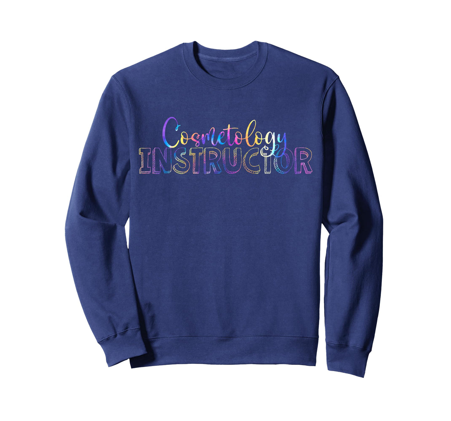 Cute Cosmetology Instructor Tie Dye T-Shirt