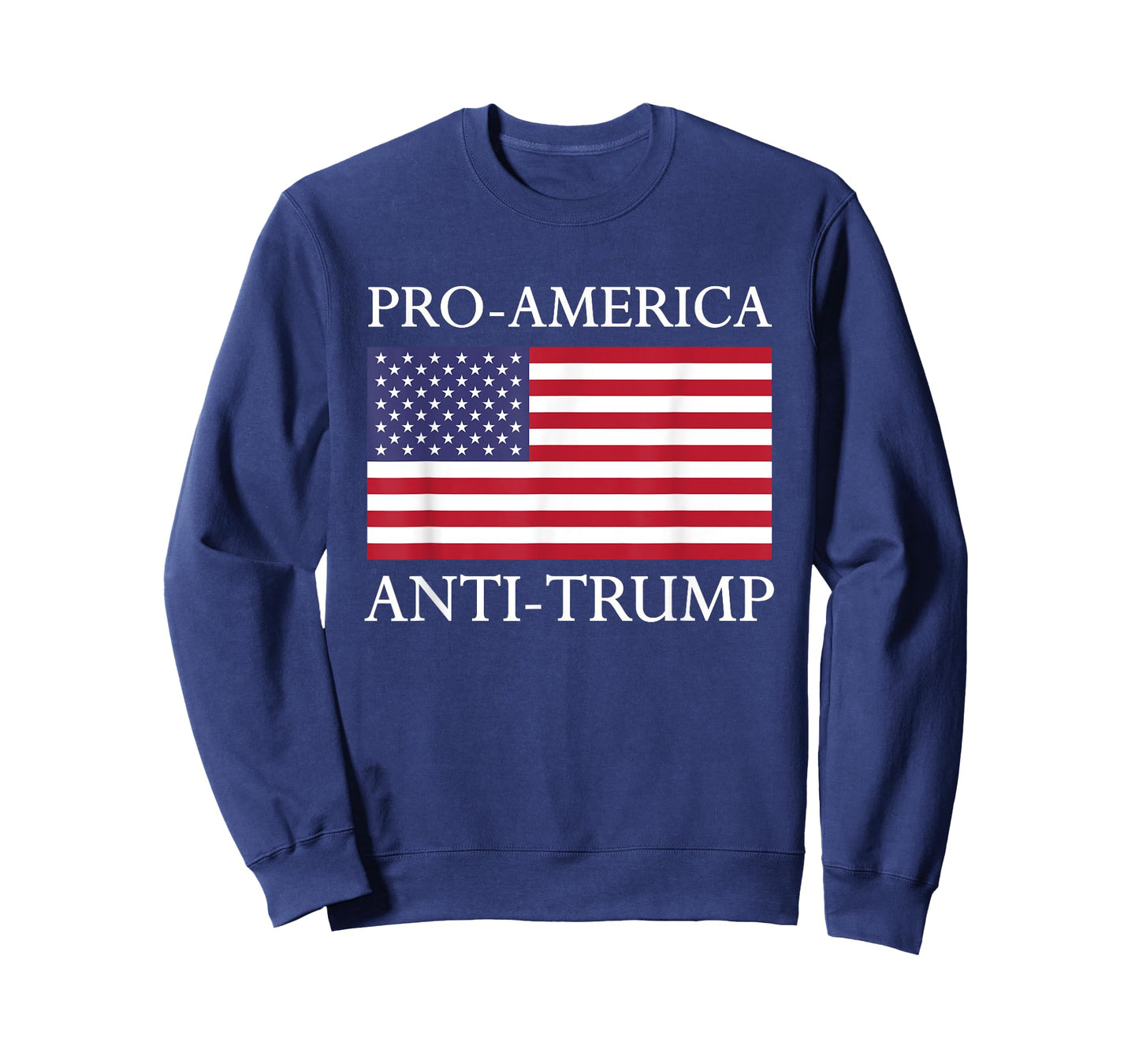Pro-America Anti-Trump Shirt - American USA Flag Resist Women Kids Men T-Shirt