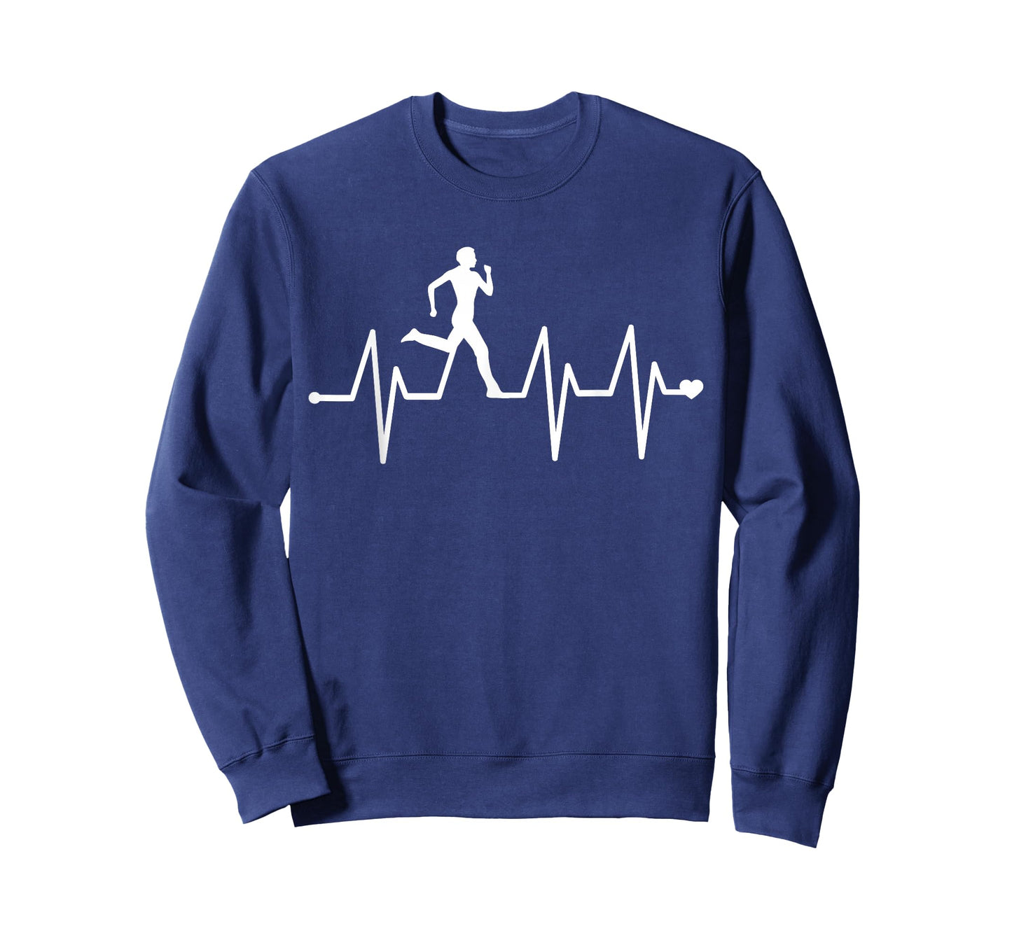 Athletics Heartbeat Pulse - Funny Running T-Shirt