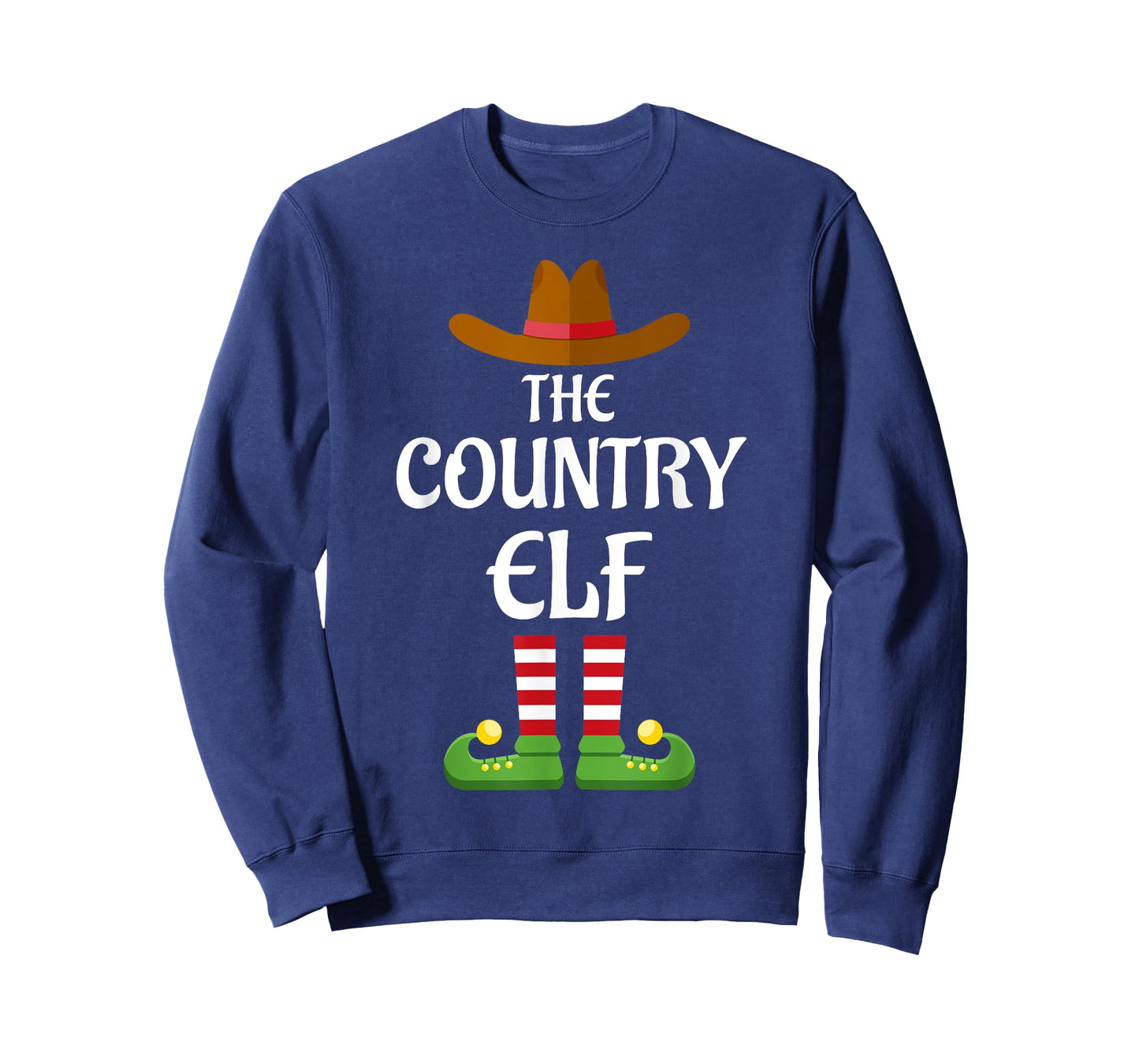 Country Elf Family Matching Group Christmas Cowboy T-Shirt