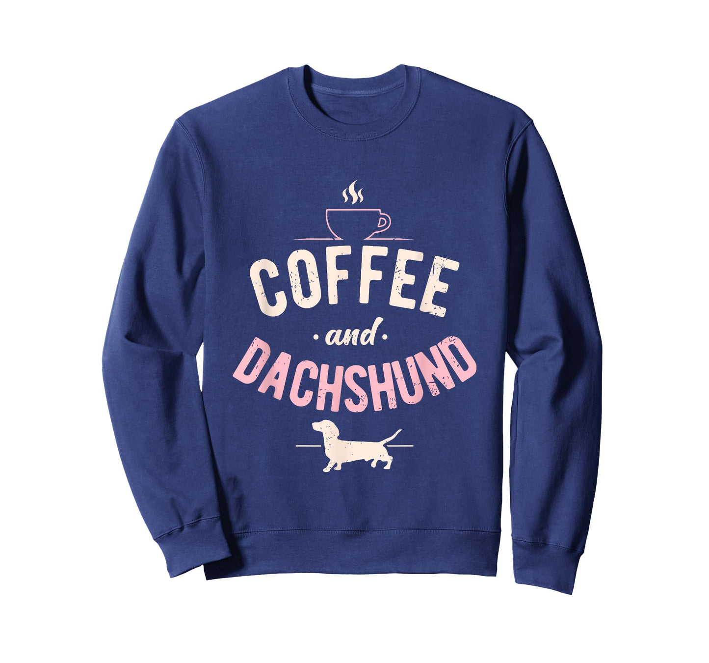 Weenie Dog Lover Coffee And Dachshund Men Women T-Shirt