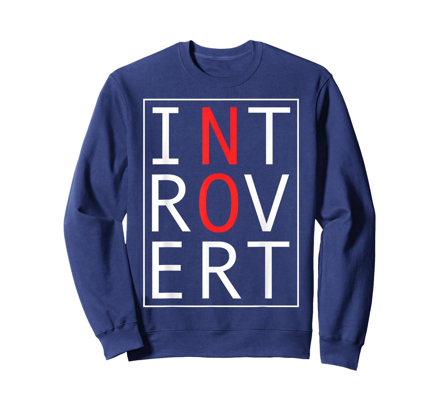 Introvert Bold Statement Funny Anti Social Pun Humor Quote T-Shirt