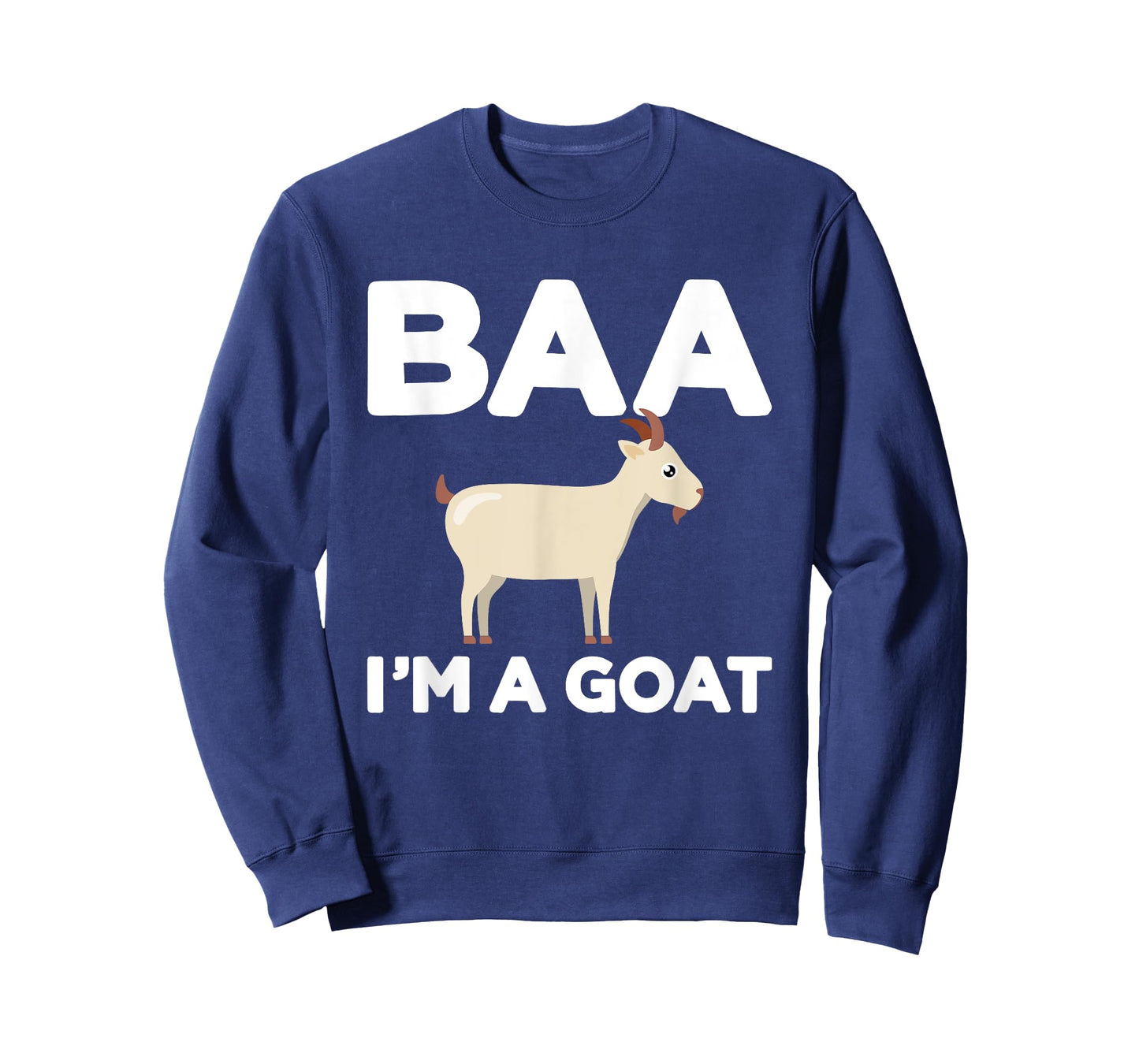 Baa Im a Goat Funny Lazy DIY Costume for Halloween Party T-Shirt