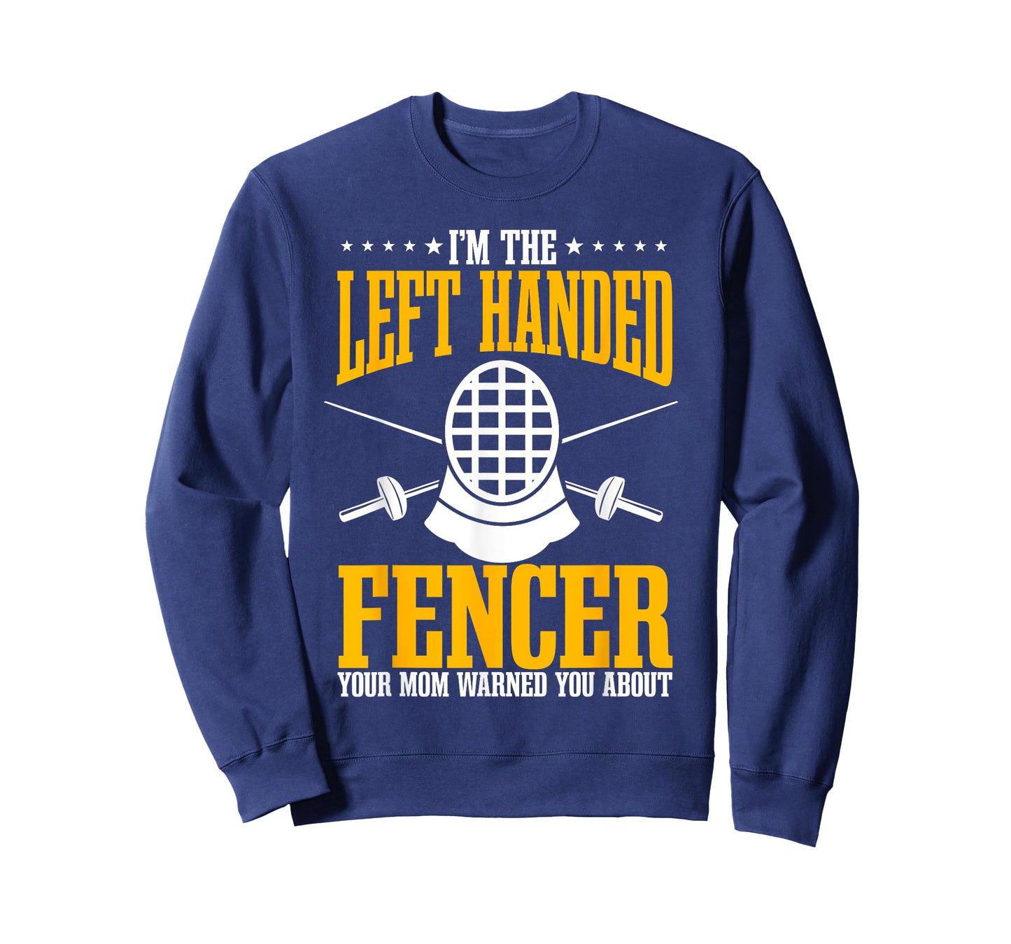 Fencing Left Handed Fencer Sport Fence Foil Epee Sabre T-Shirt