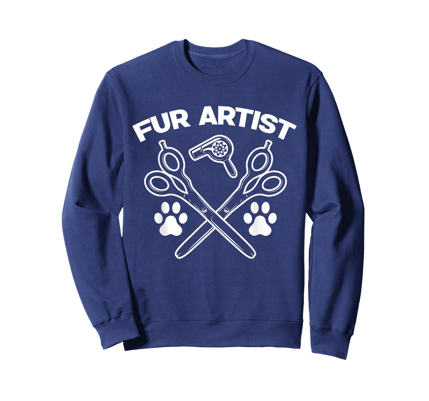 Funny Fur Artist Dog Groomer Grooming Pet Stylist T-Shirt for Men Women Girls Kids