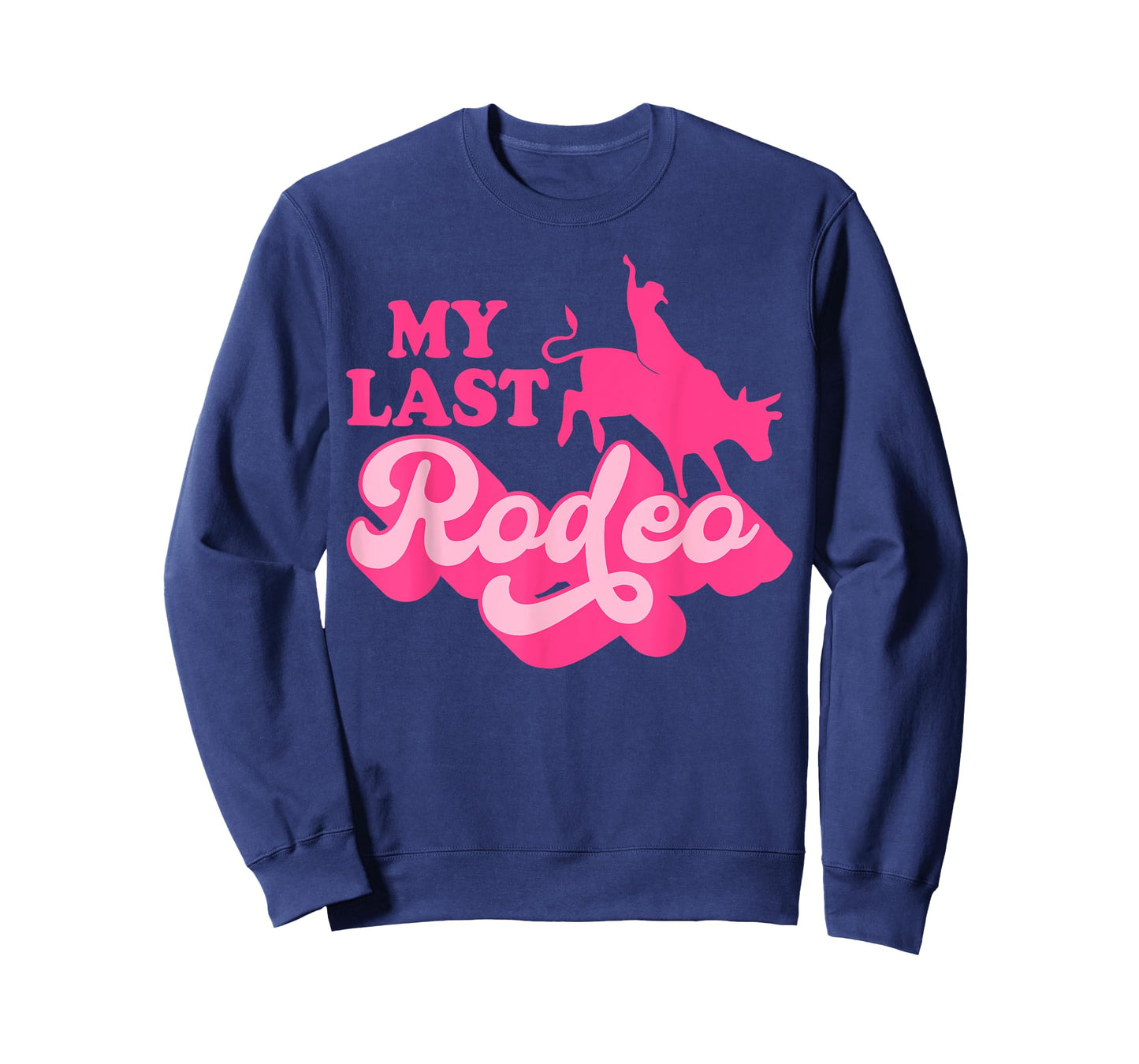 My Last Rodeo Western Cowgirl Hat Pink Bachelorette Party T-Shirt
