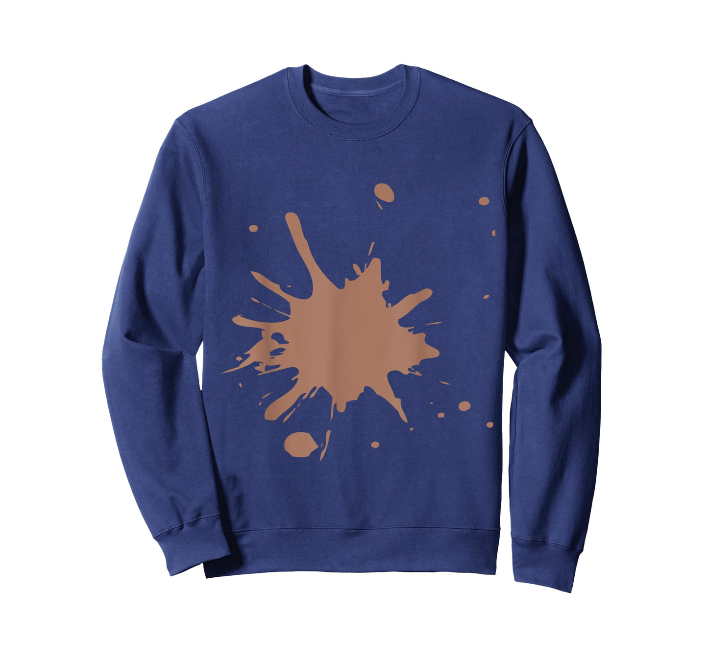 Color of the Year 2025 Mocha Mousse with Splat Design T-Shirt