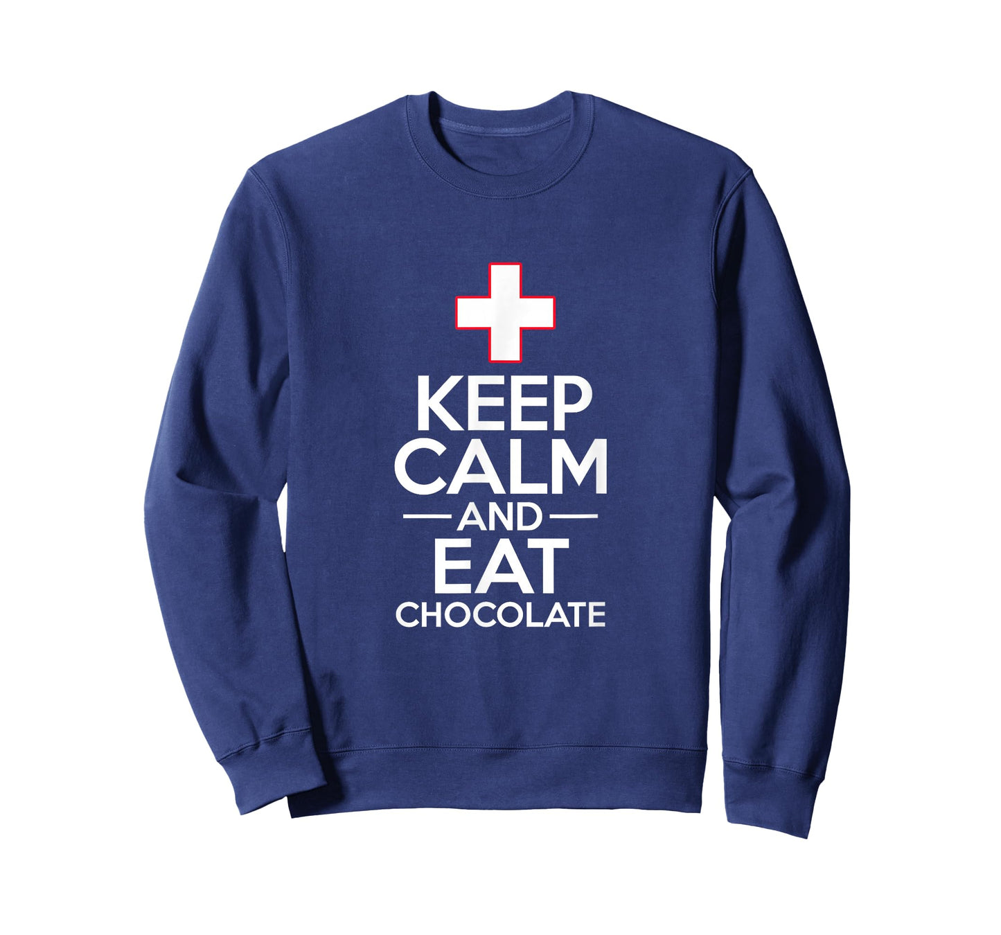 Swiss Switzerland Flag Eat Chocolate Travel Souvenir T-Shirt