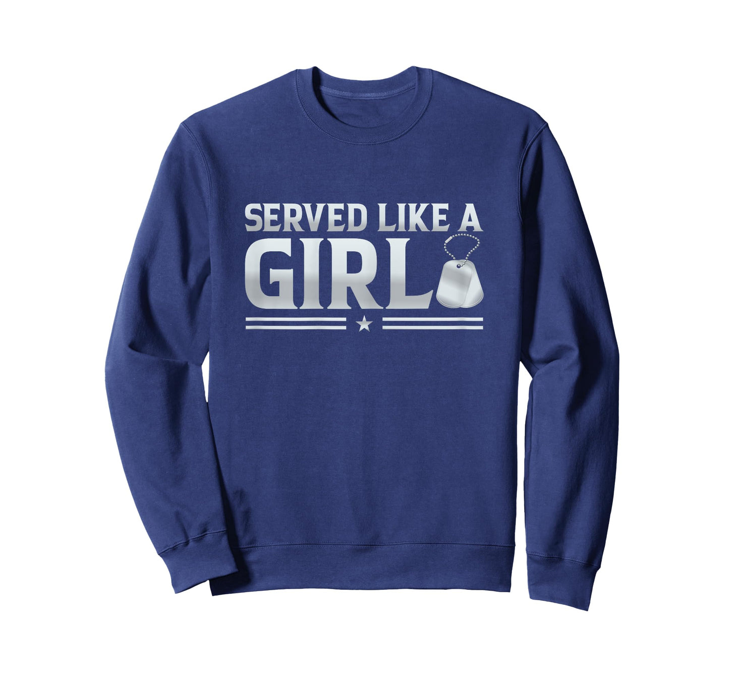 Served Like A Girl Military Veteran Women Veteran Mother T-Shirt