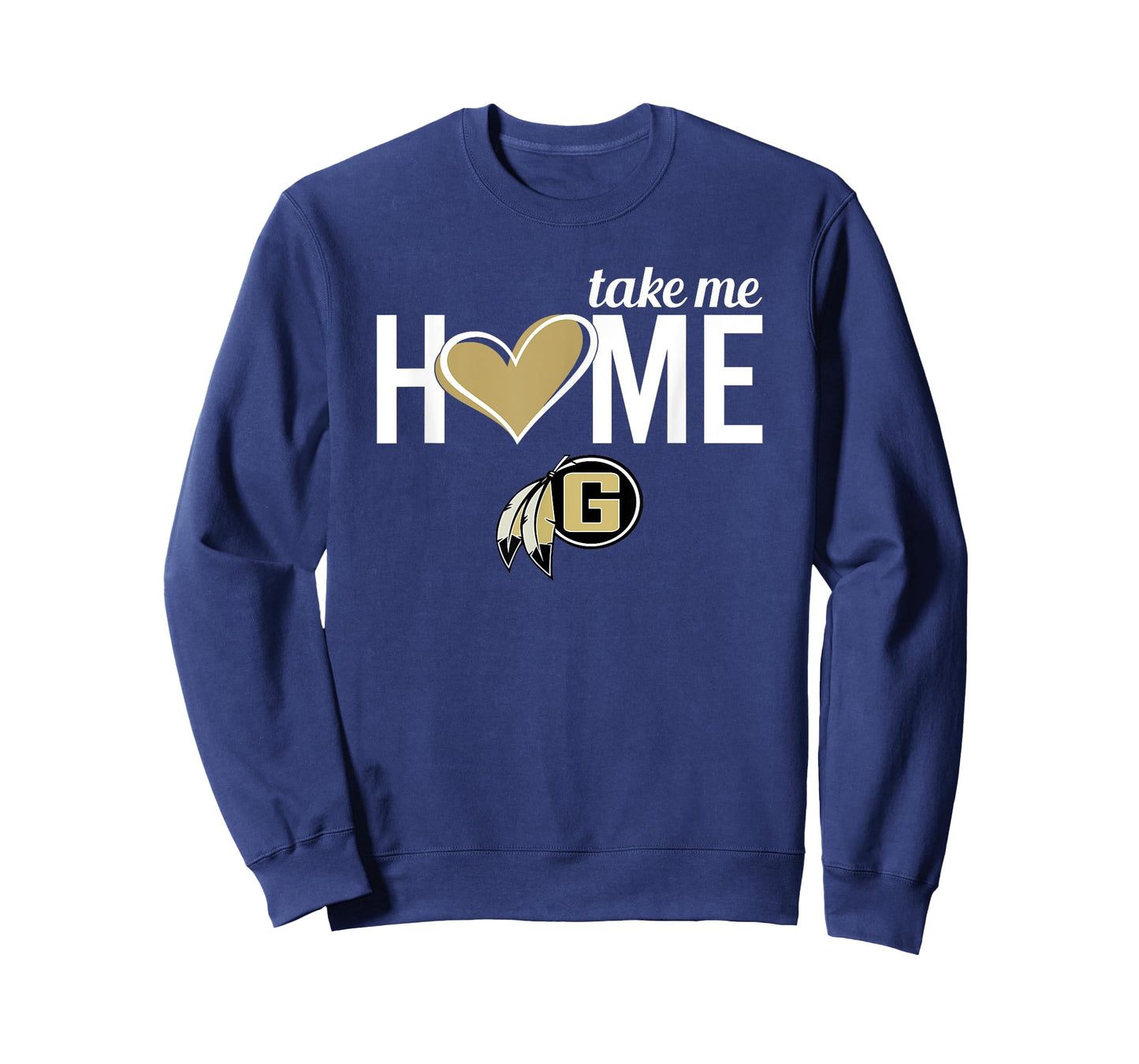 Gaffney Indians Logo Take Me Home HS T-Shirt