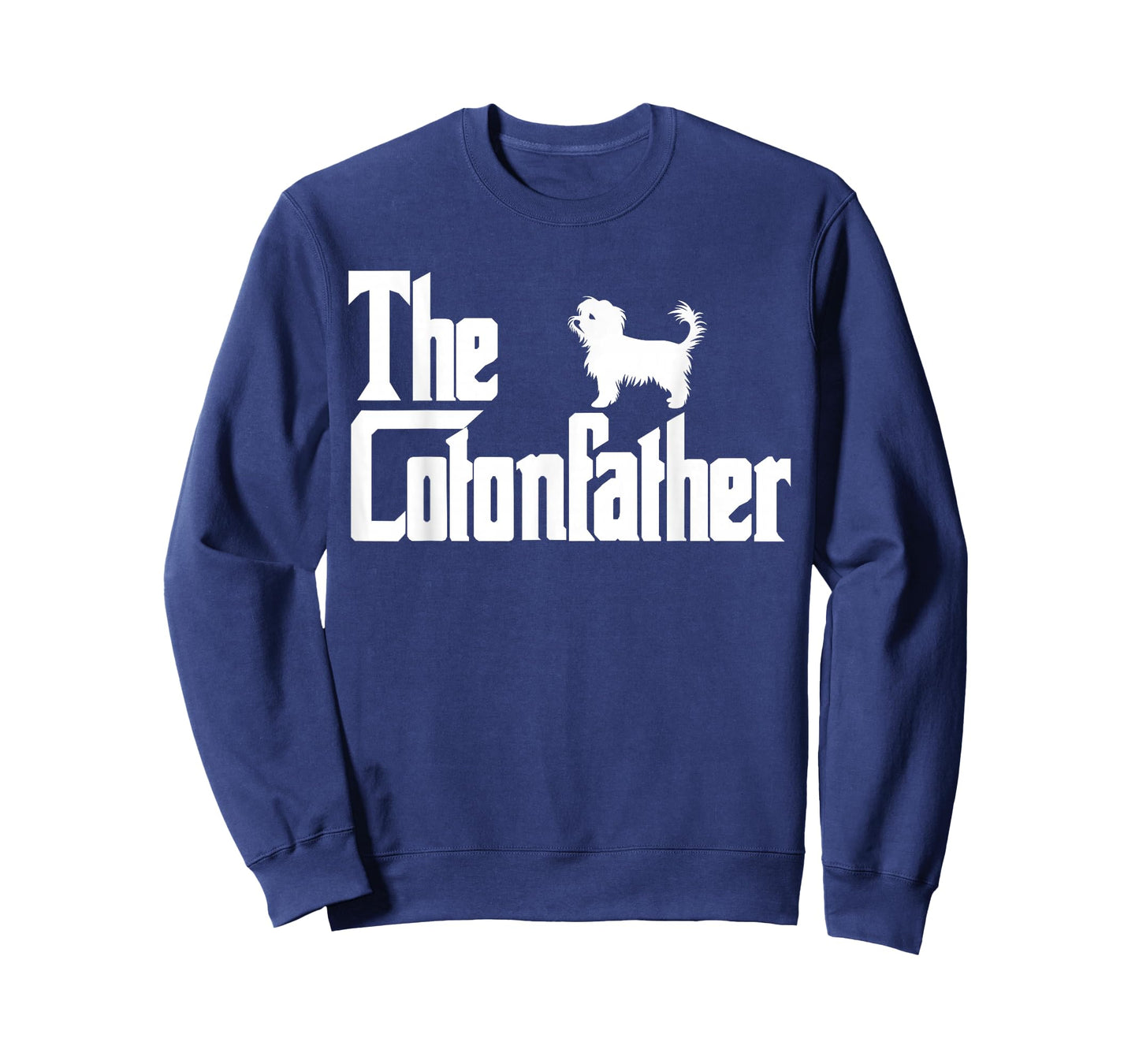 The CotonFather Funny Coton de Tulear Dog Dad Shirt Men T-Shirt