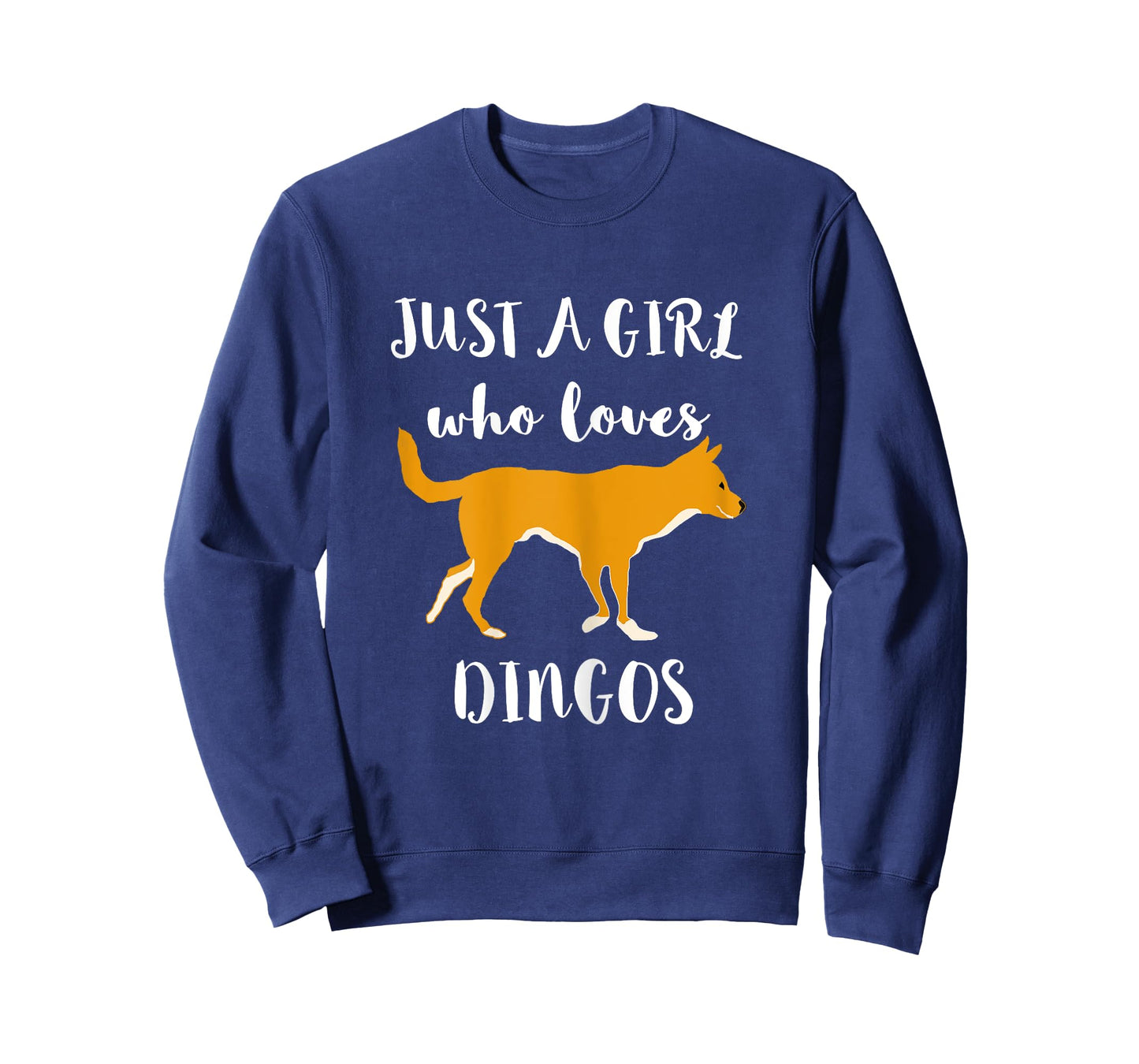 Just A Girl Who Loves Dingos Wildlife Wild Dingo Dog T-Shirt