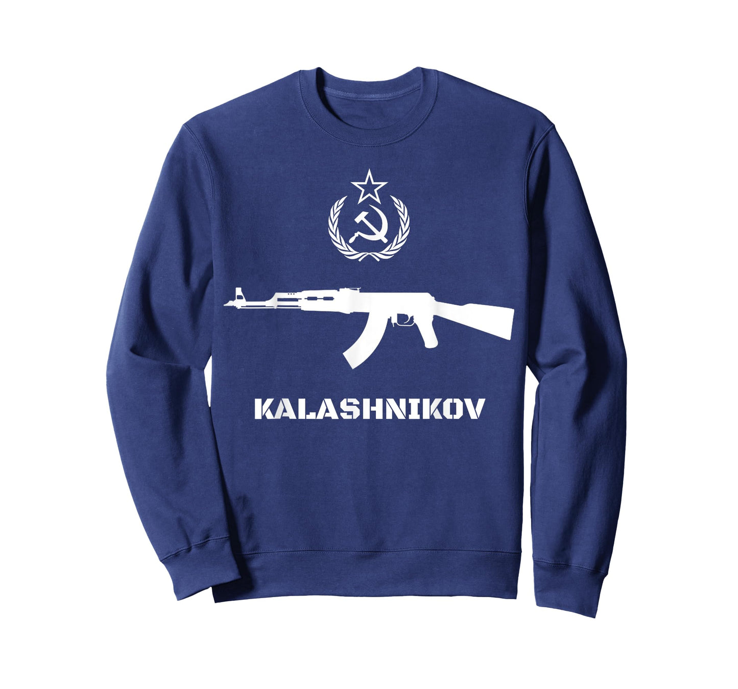 Vintage Soviet Kalashnikov AK-47 USSR Russian Gun Rifle T-Shirt