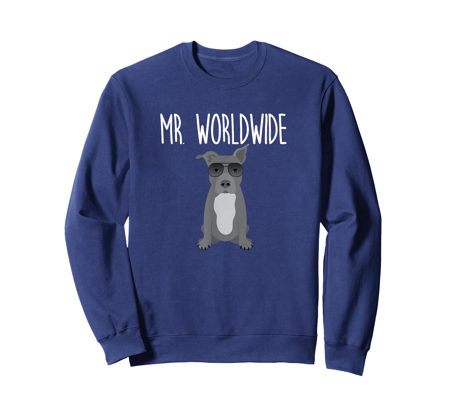 Mr. Worldwide Funny Pitbull Tshirt T-Shirt