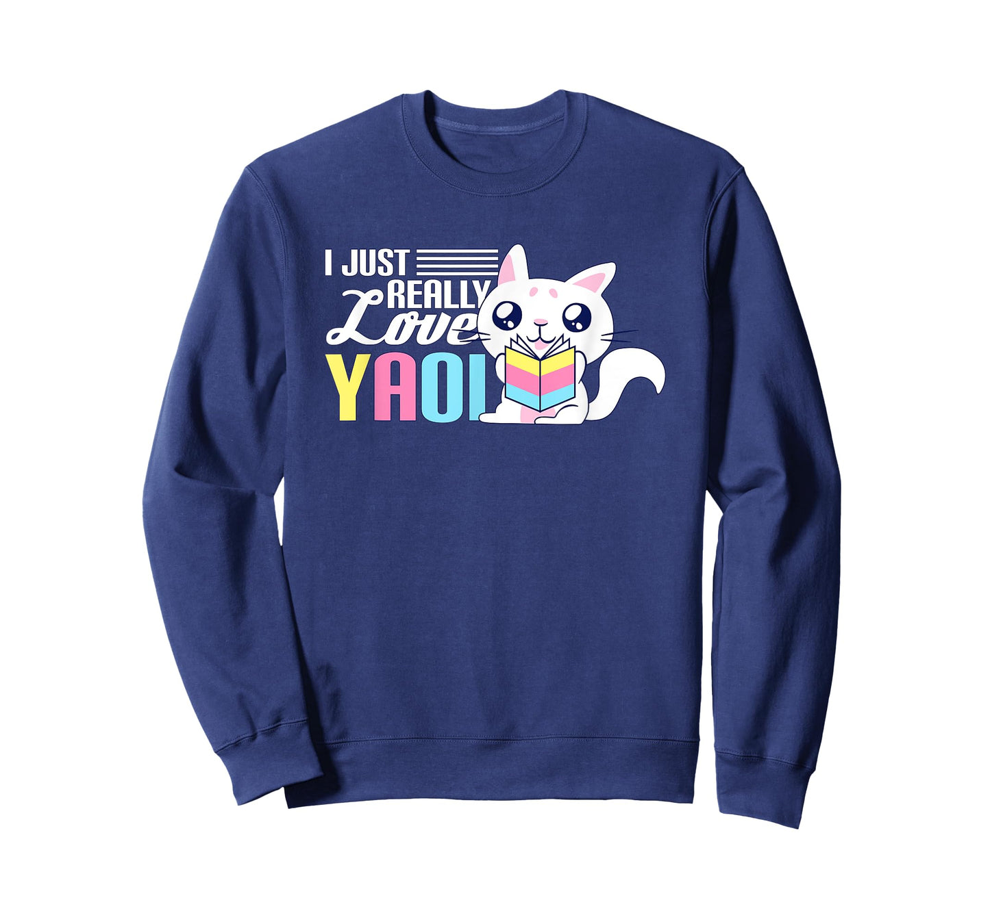 Fujoshi Yaoi Manga BL Boy Love I Kawaii Cute Cat Anime T-Shirt