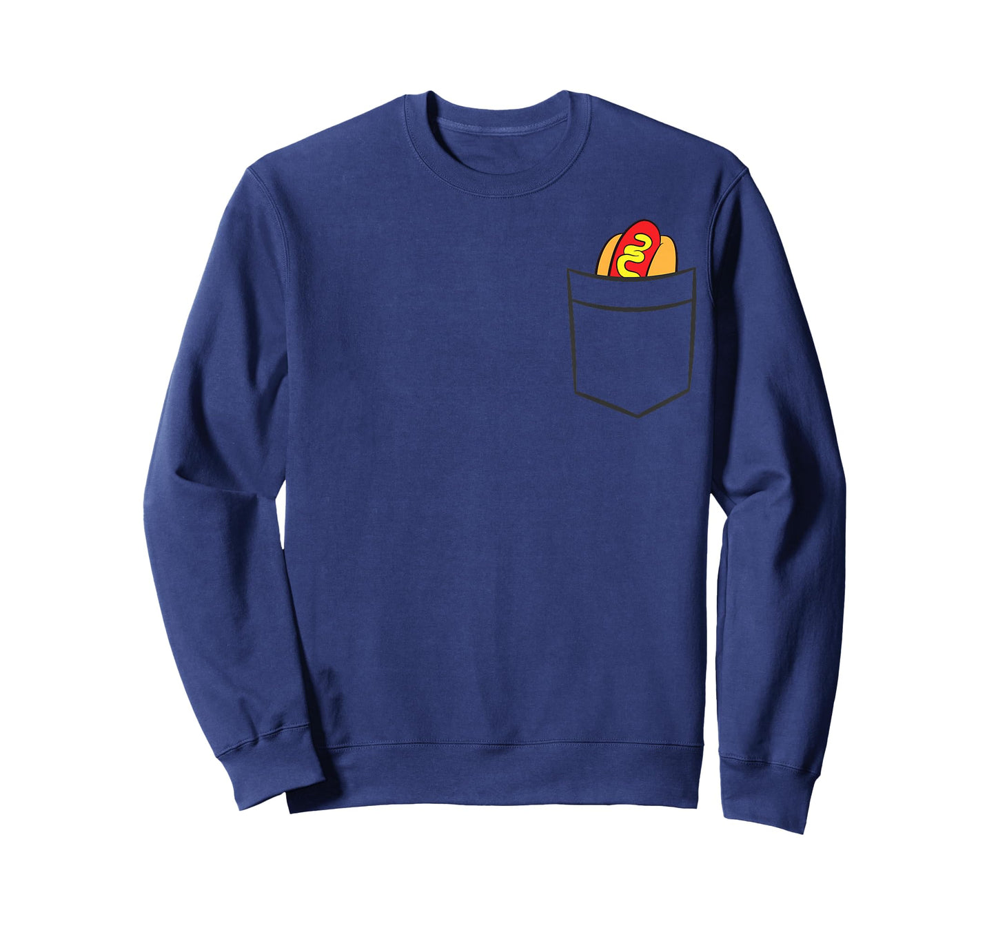 Hotdog in The Pocket Fast Food Funny Pocket Hot Dog T-Shirt