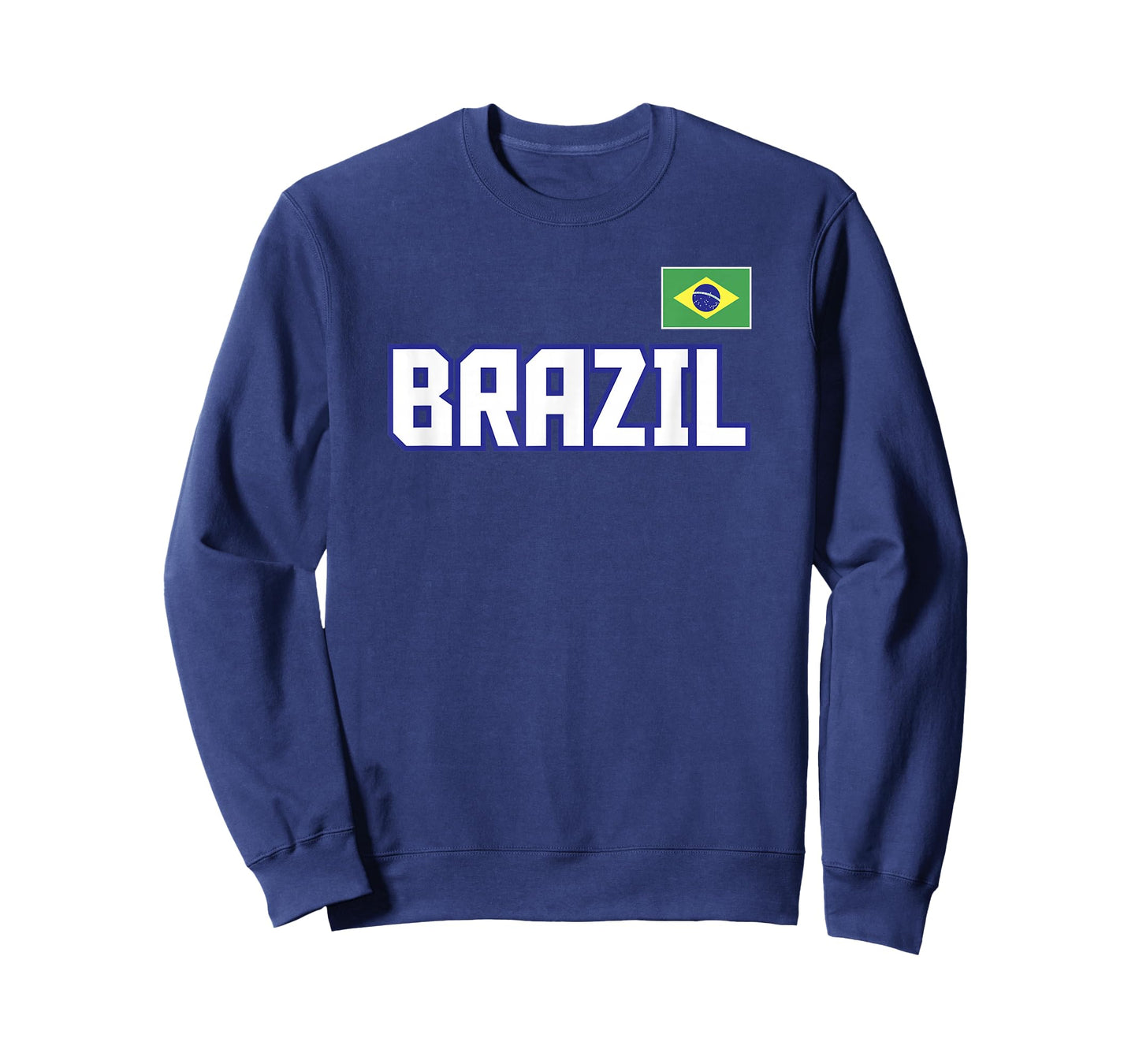 Brazil Flag Brasil Brazilian Pride Athletic Style Country T-Shirt