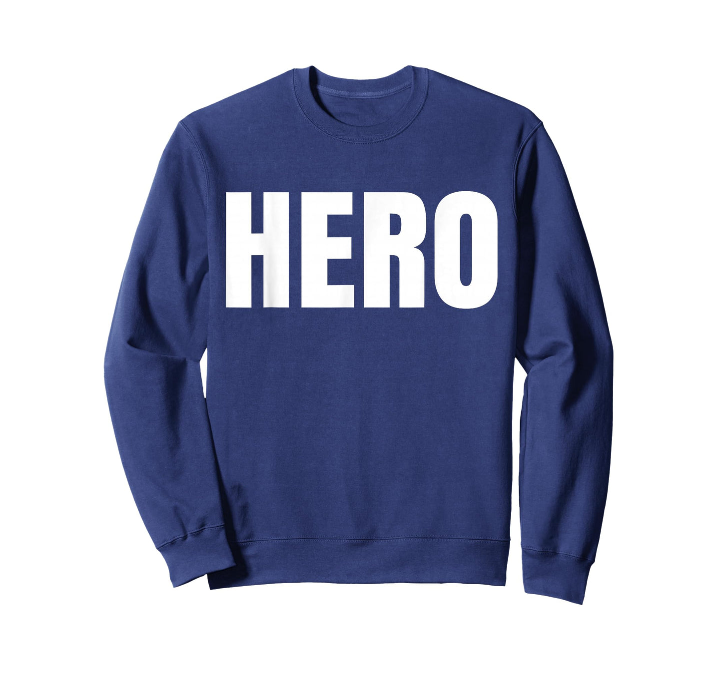Shirt says Hero - Funny one Word Fashion T-Shirt T-Shirt