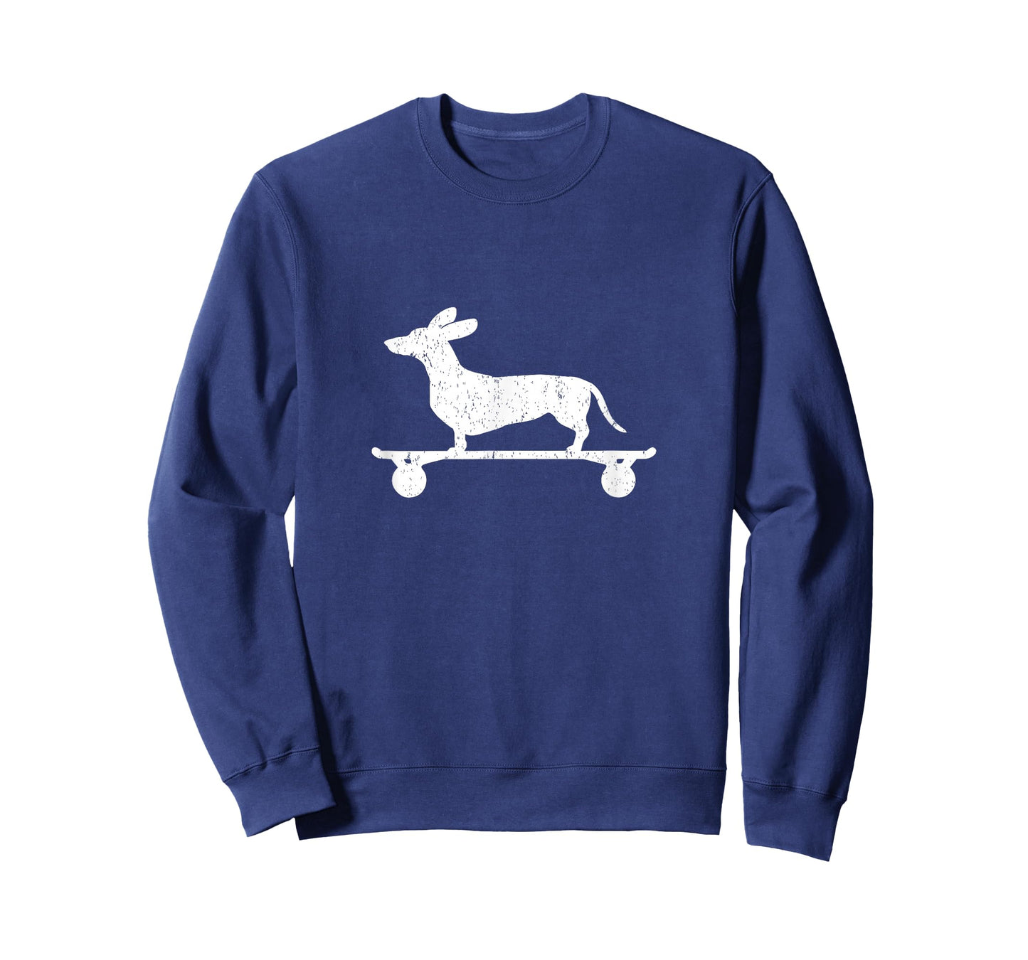 Cute Dachshund on a Skateboard Funny Wiener Dog T-Shirt