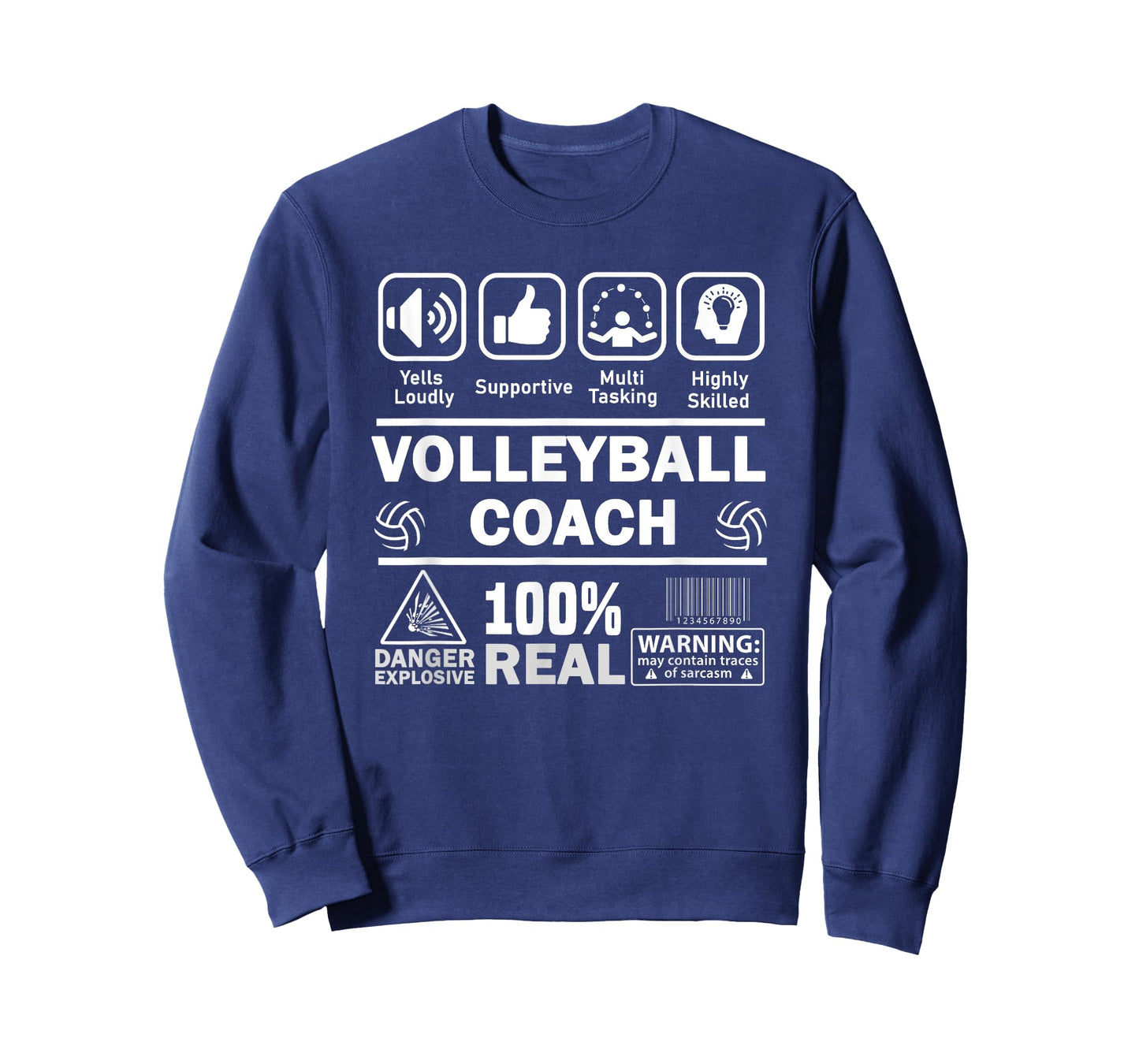 Best Volleyball Coach Contents of the Best Coaches T-Shirt