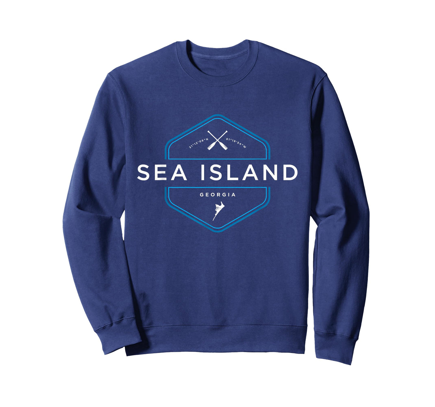Sea Island Georgia Beach Graphic T-Shirt