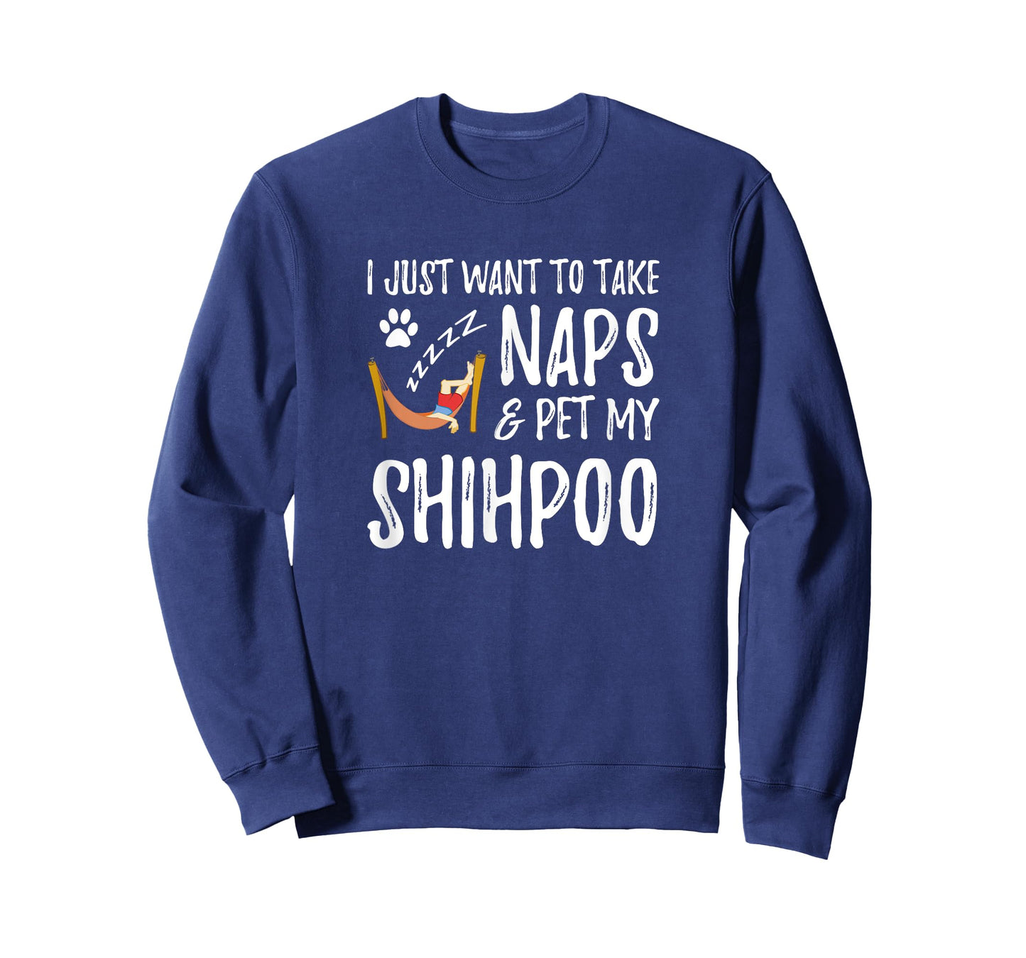 Shihpoo Mom Nap T-Shirt Funny Dog Mom Gift Idea T-Shirt for Men Women Kids