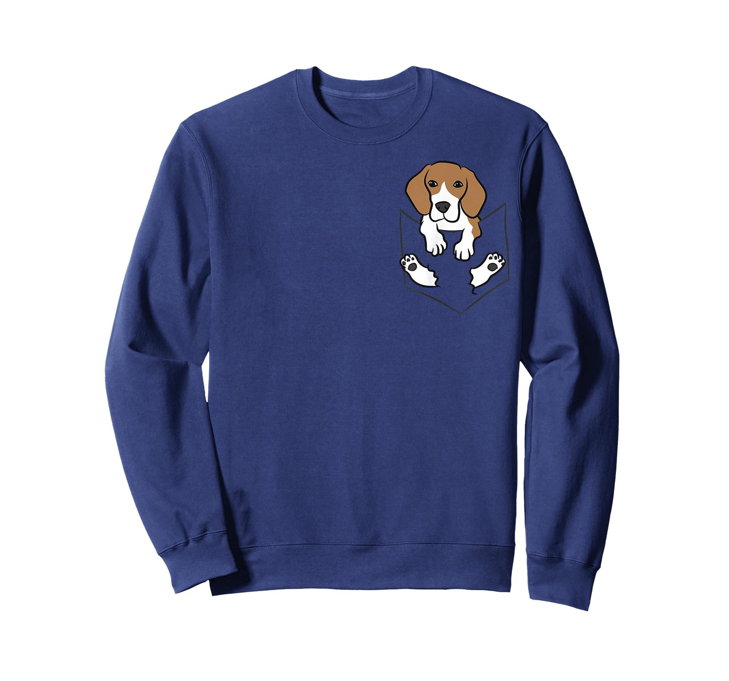 Beagle Dog in The Pocket Cute Pocket Beagle T-Shirt Small