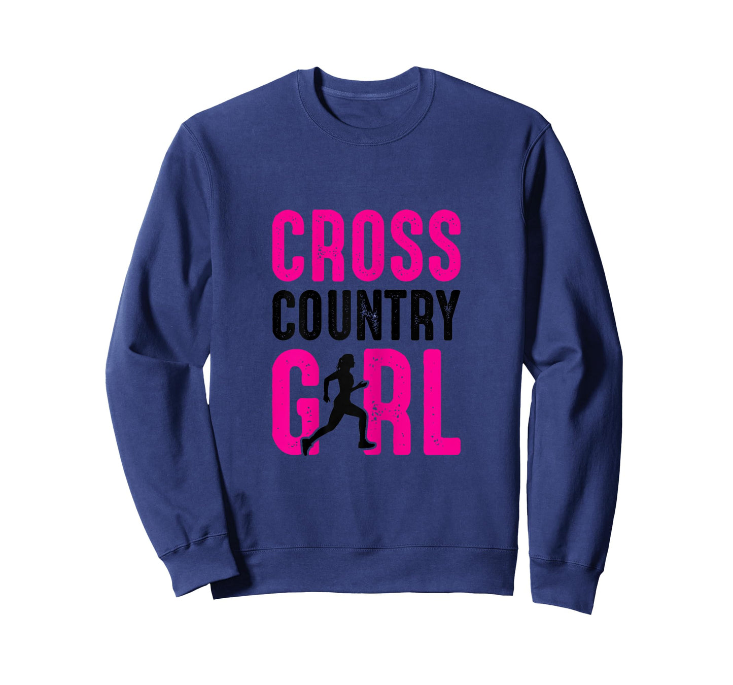Cross Country Girl Running Jogging Marathon Cute XC Runner T-Shirt