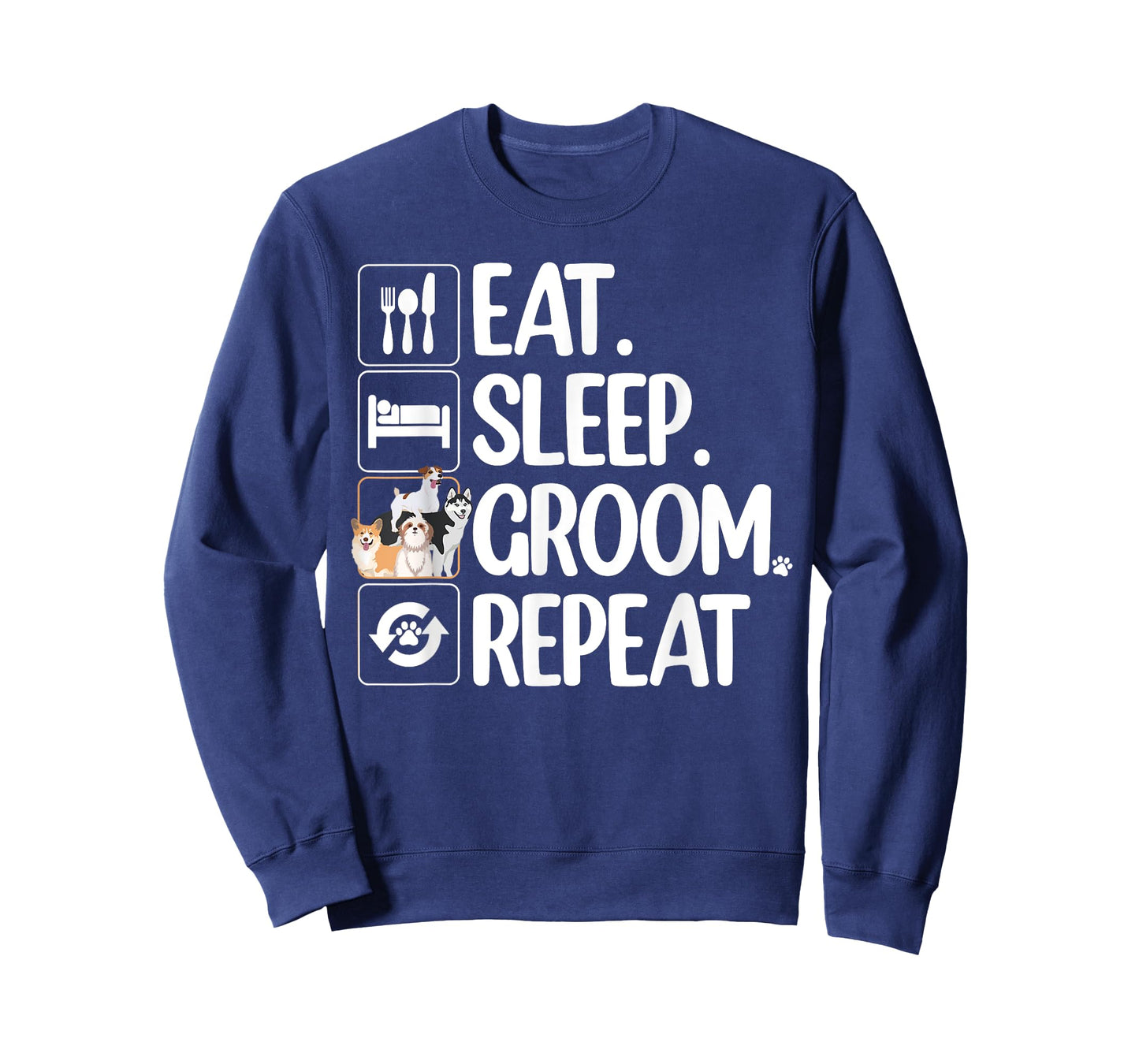 Funny Dog Groomer Design For Men Women Pet Groomer Grooming T-Shirt