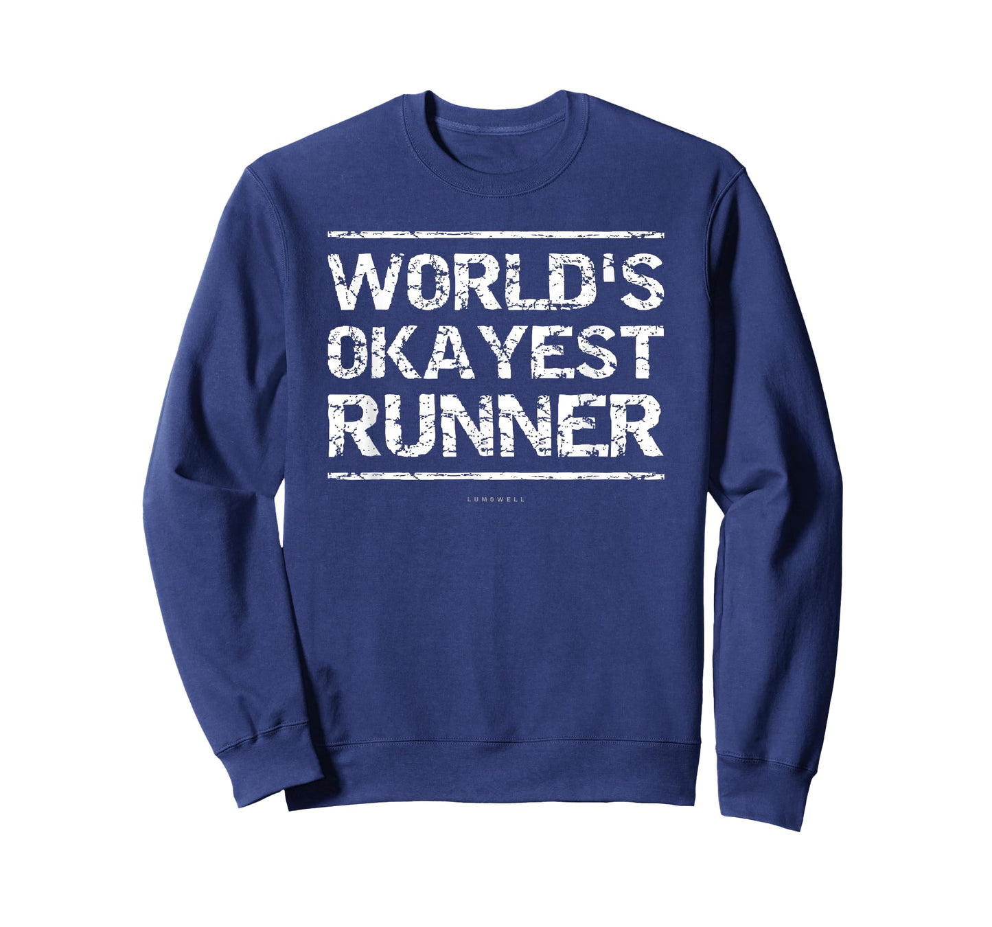 World's Okayest Runner Gift Tee Shirt. Funny Running TShirts T-Shirt