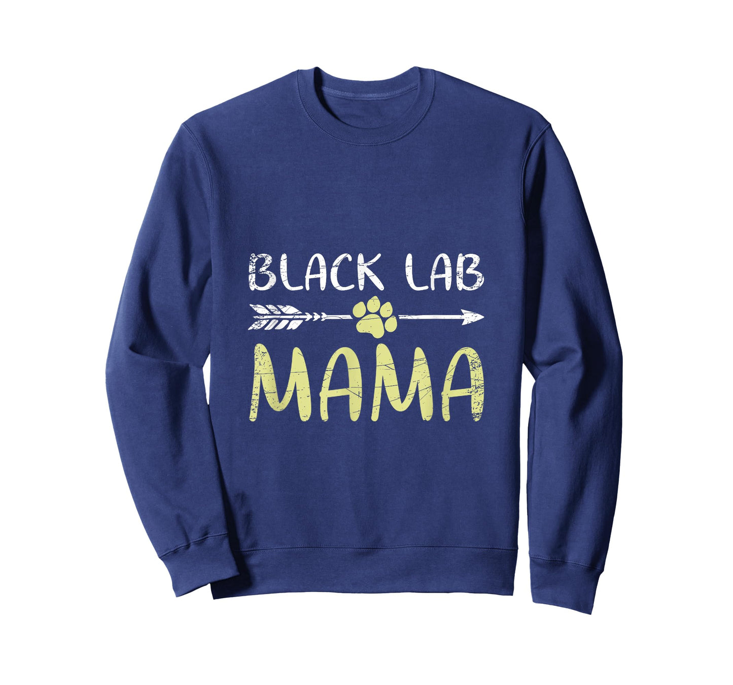 Black Lab Mama Labrador T-Shirt