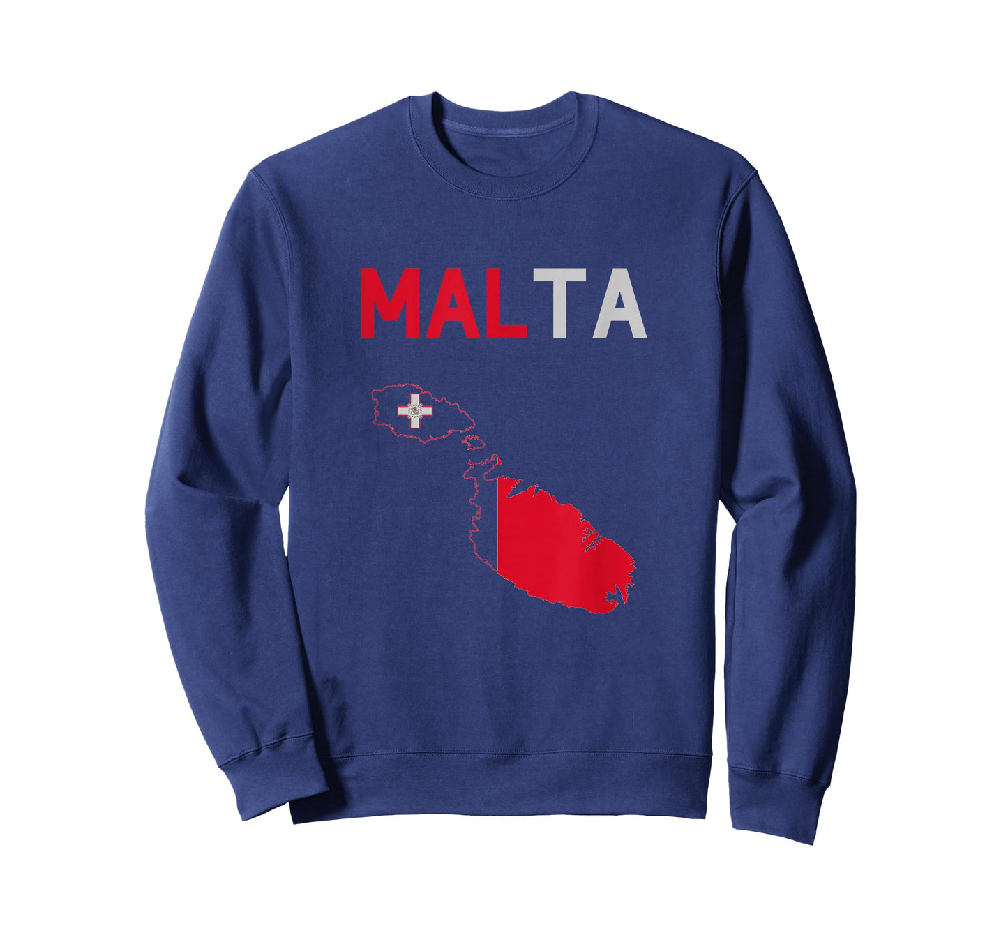 MALTA FLAG AND MAP T-Shirt