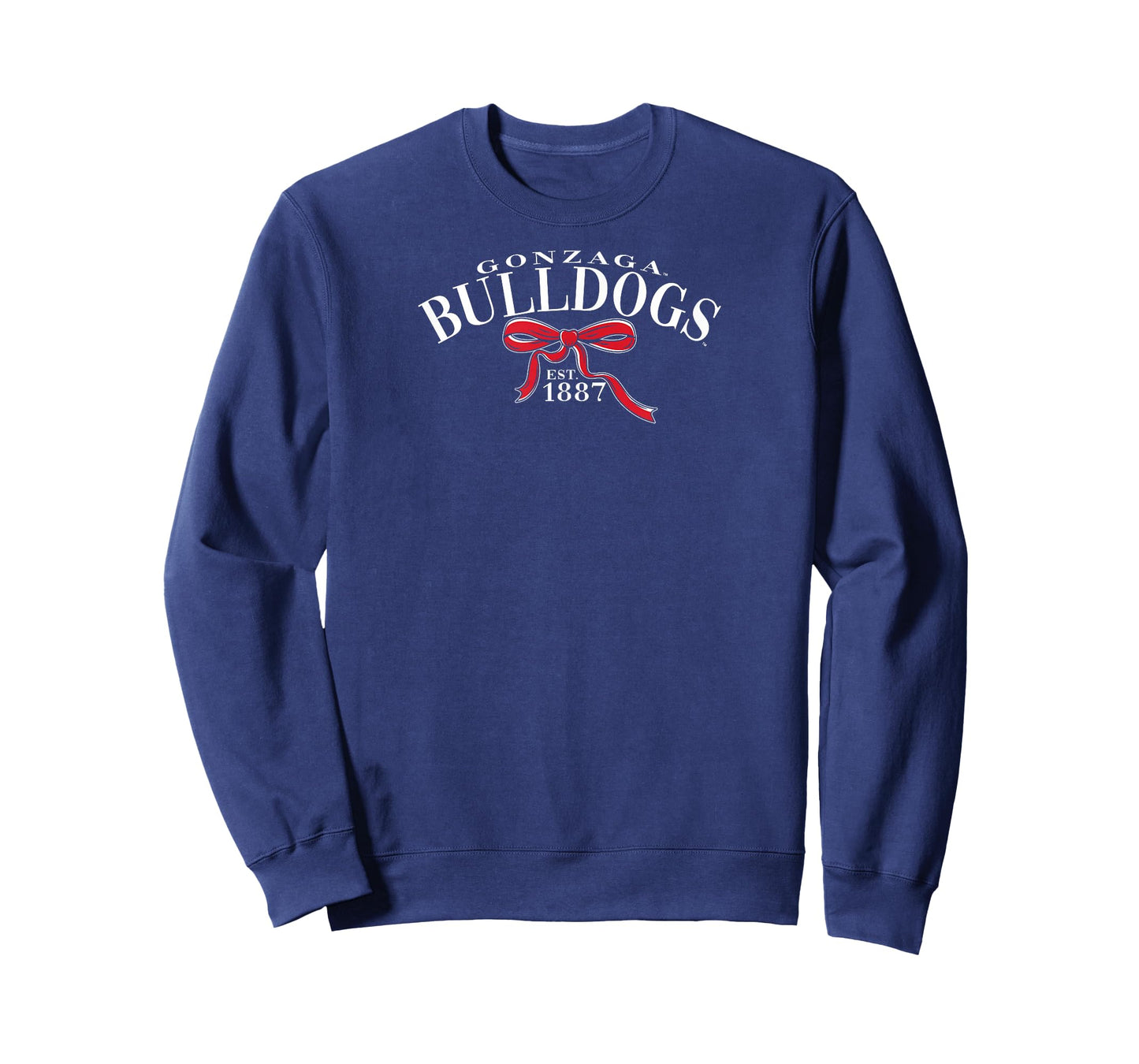 Gonzaga Bulldogs Bow Arch Navy Officially Licensed T-Shirt