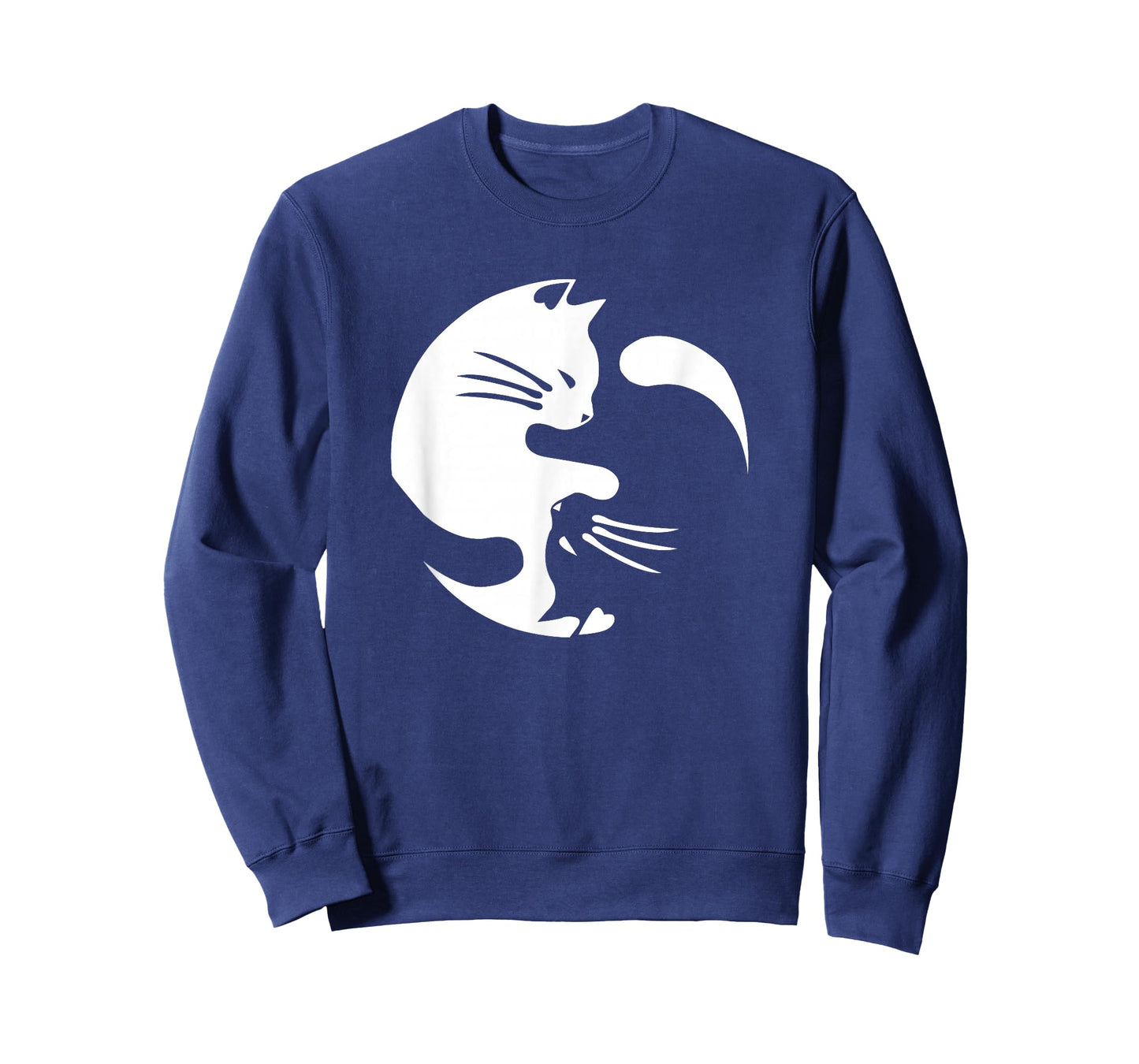 Cat Yin Yang Peace Loving Interconnected T-Shirt Gift Idea T-Shirt