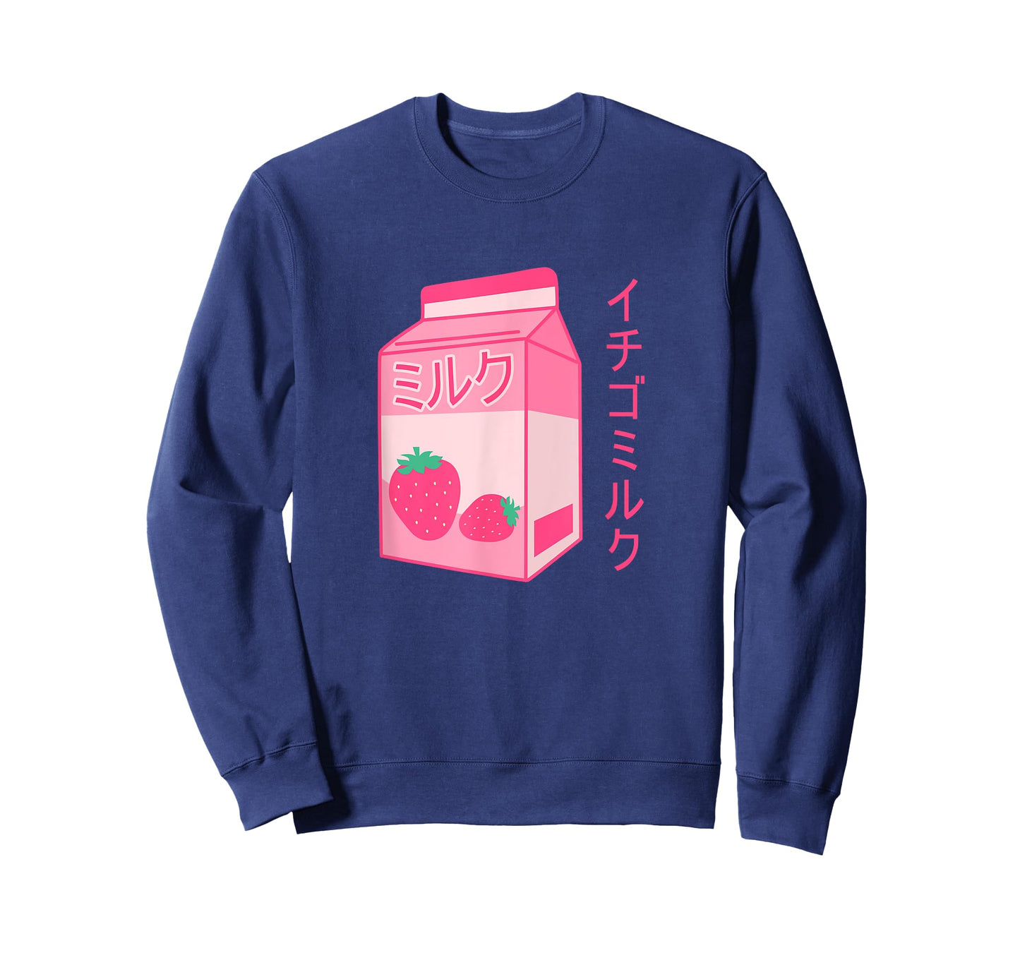Pink Strawberry Milk Japanese Kawaii Retro 90s Anime T-Shirt