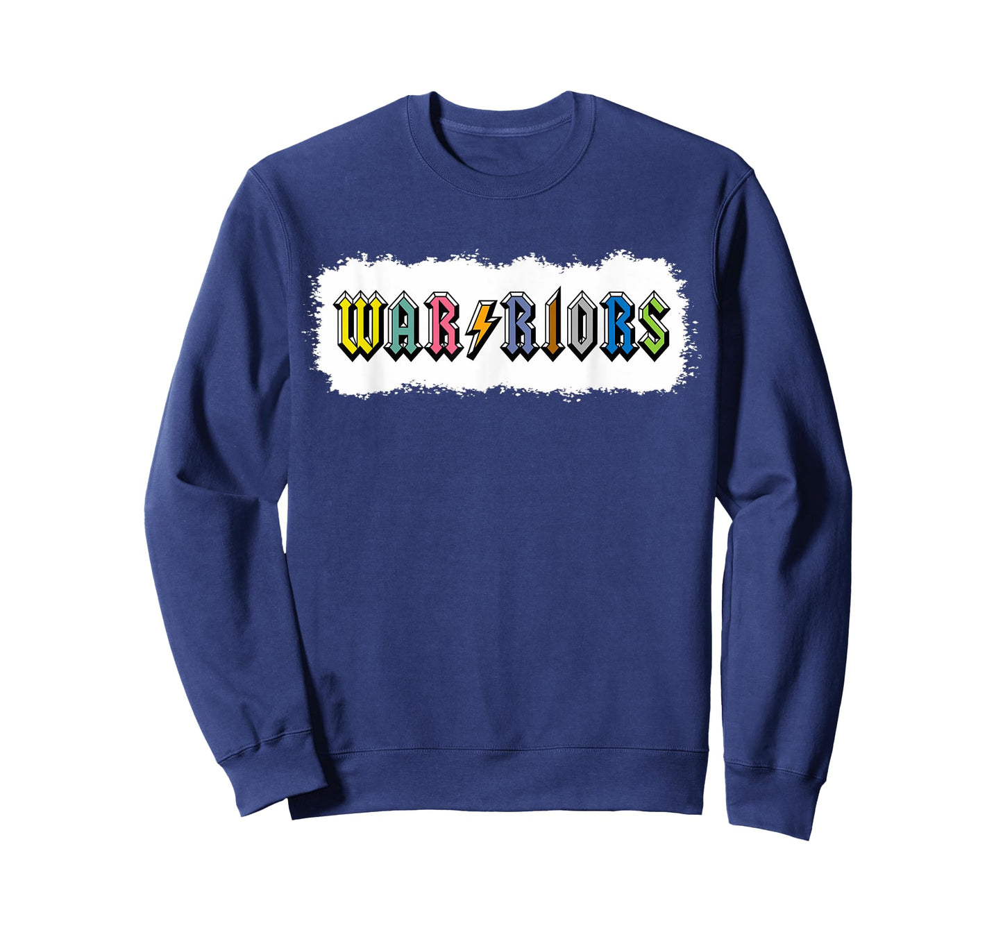 Warriors School Sports Fan Team Spirit T-Shirt