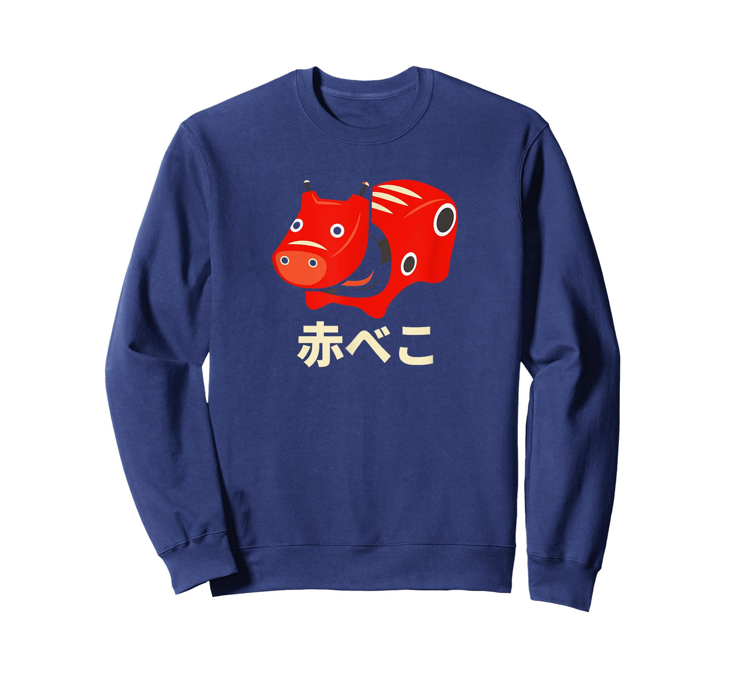 Japan Akabeko Legendary Cow From Aizu Fukushima Souvenir Toy T-Shirt