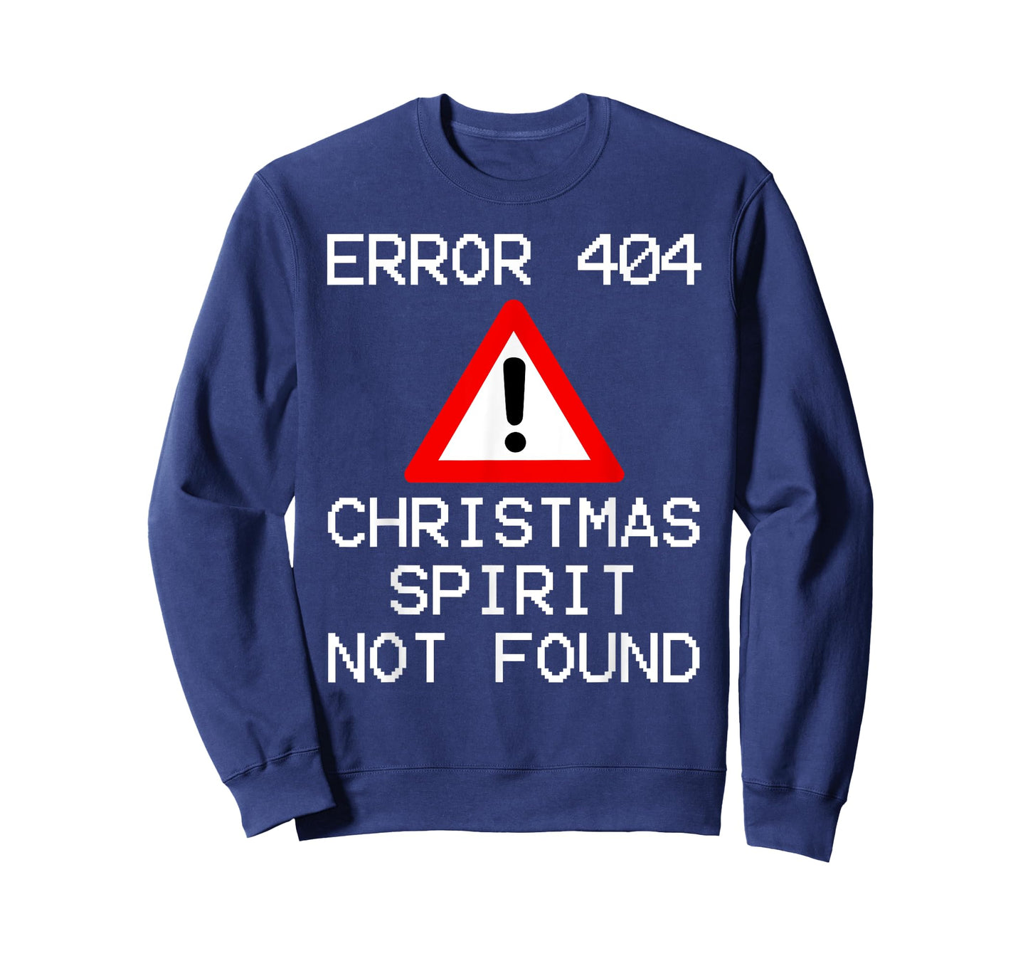 Error 404 Christmas T-Shirts - Christmas Spirit Not Found