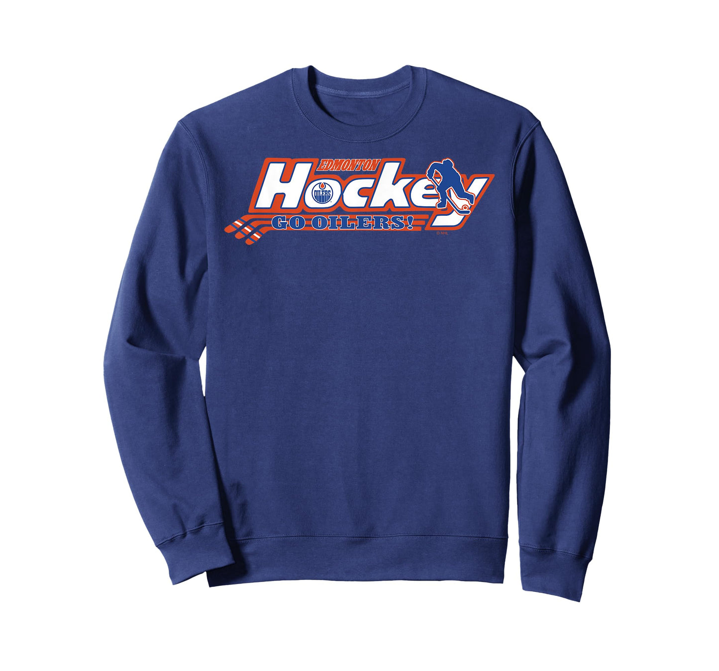 Edmonton Oilers Hockey Royal Officially Licensed T-Shirt