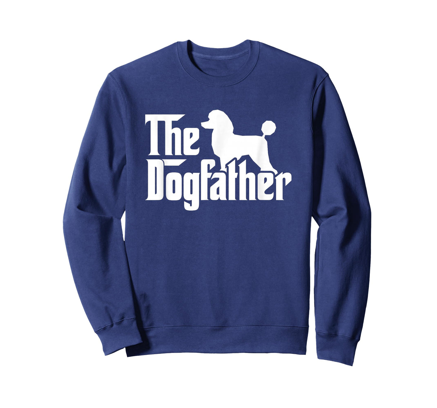 Poodle The Dogfather Cool Dog Daddy Dad Papa Father Men Kids T-Shirt