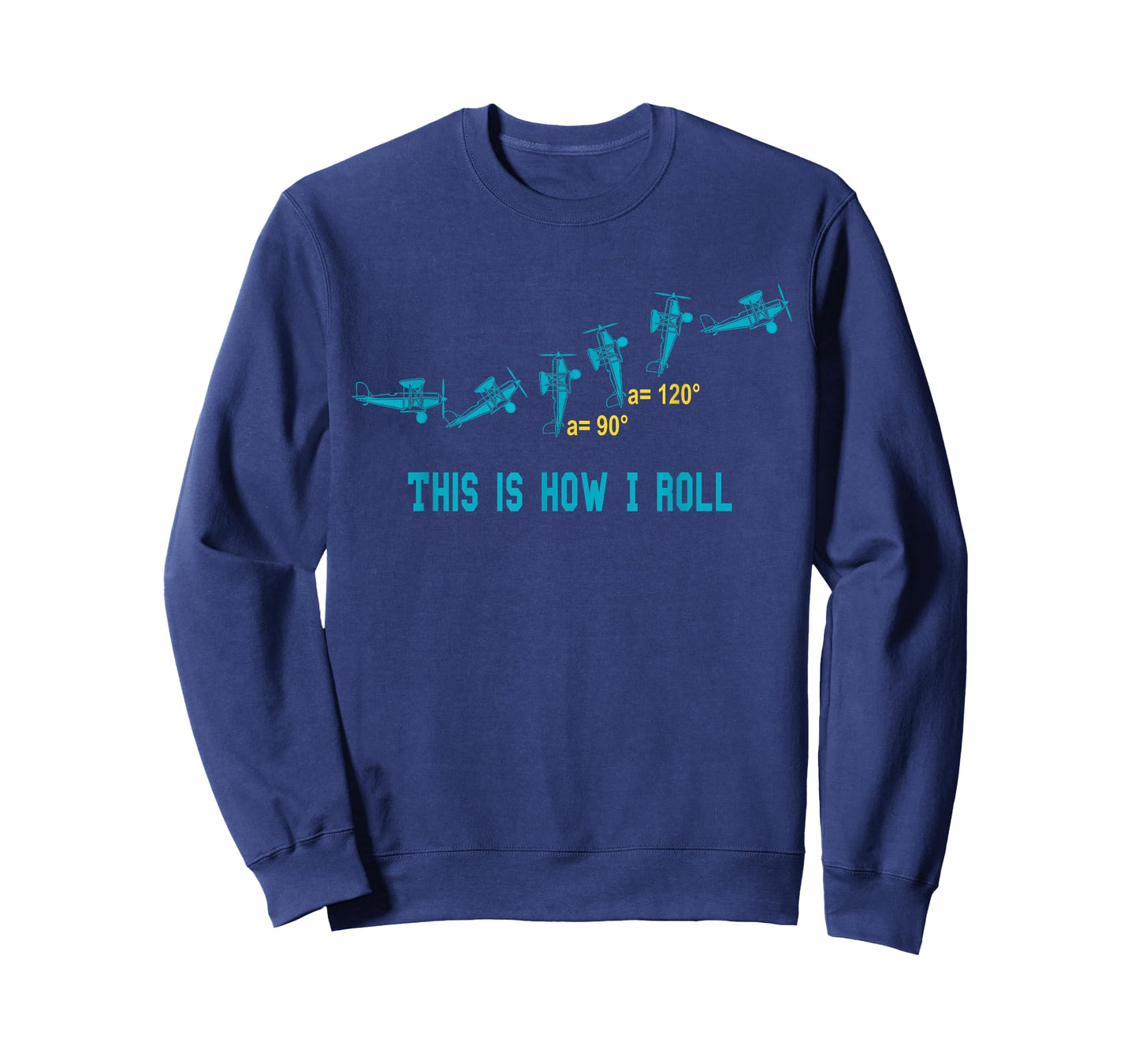 This Is How I Roll Shirt Funny Airplane Aircraft Gift Tees T-Shirt
