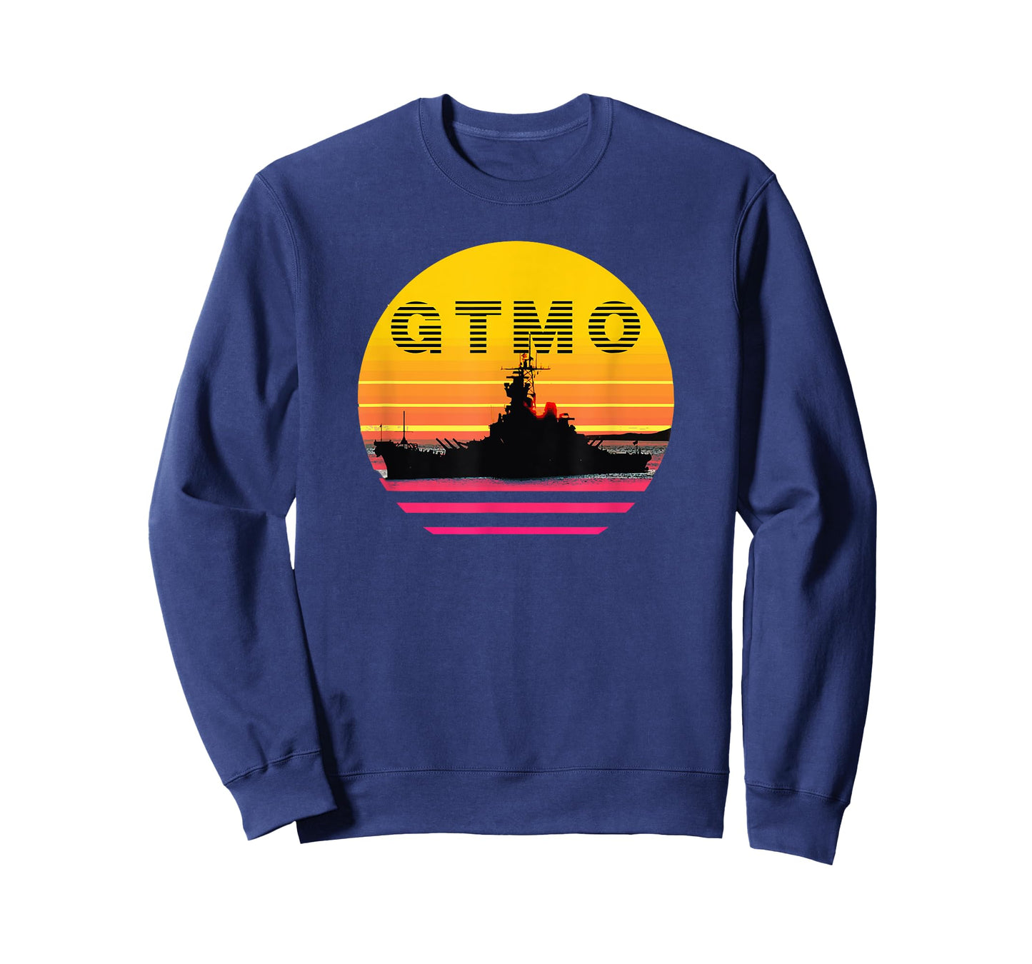 GTMO - Vintage Guantanamo Bay Cuba Sunset T-Shirt