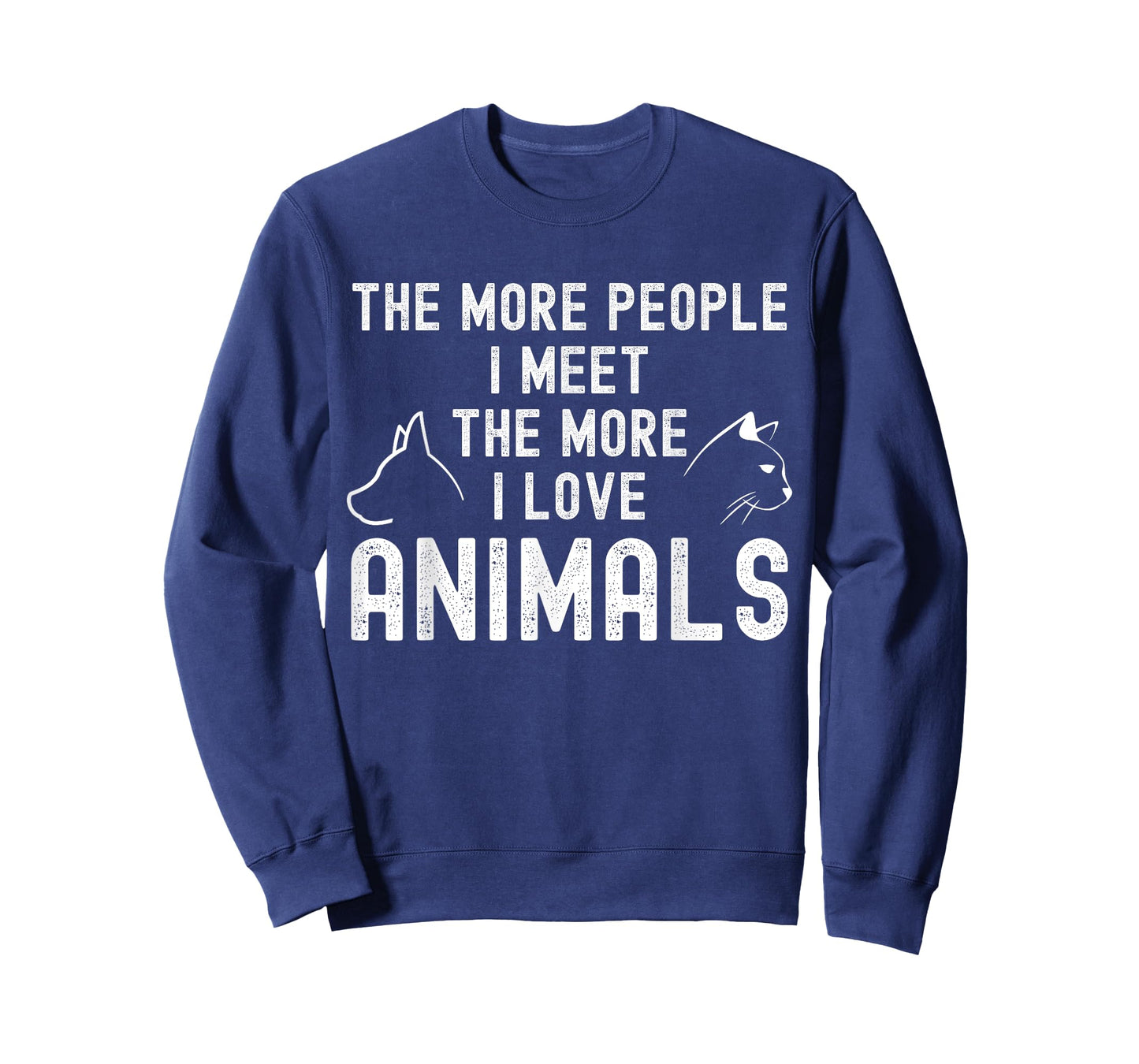 The More People I Meet The More I Love Animals T-Shirt