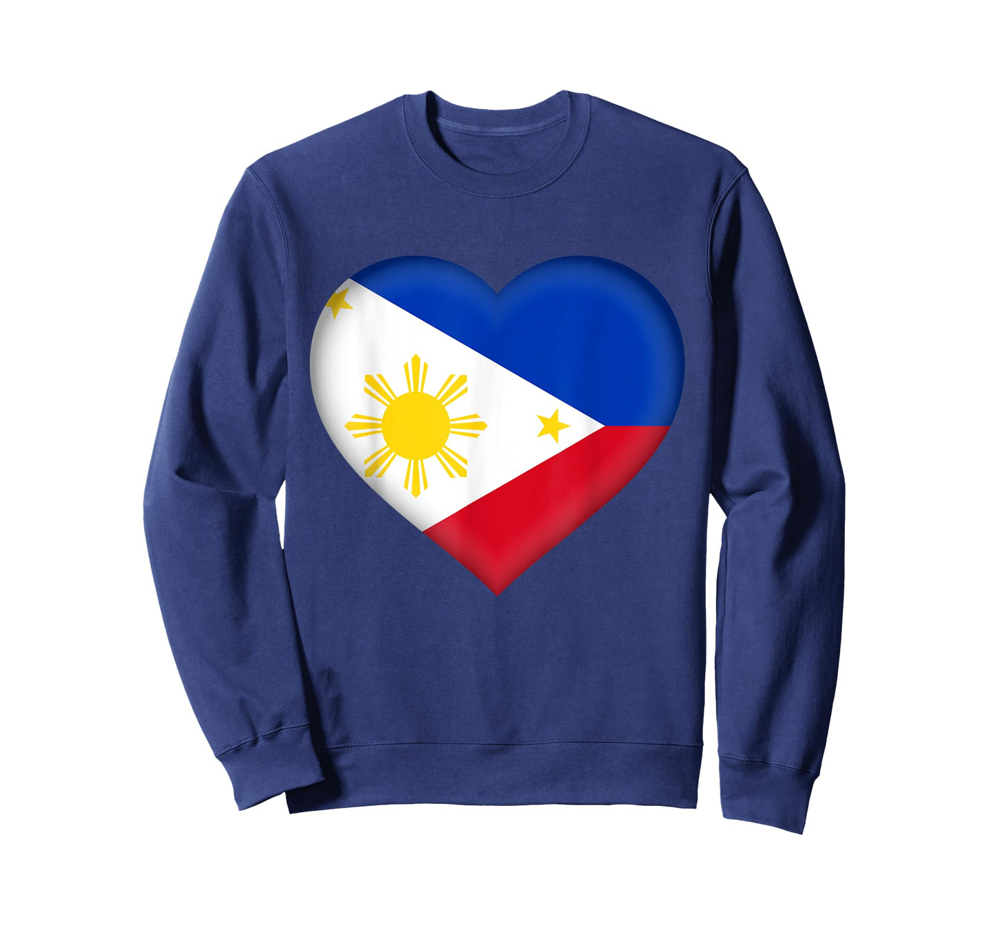 I Love Philippines | Filipino Flag Heart Outfit T-Shirt