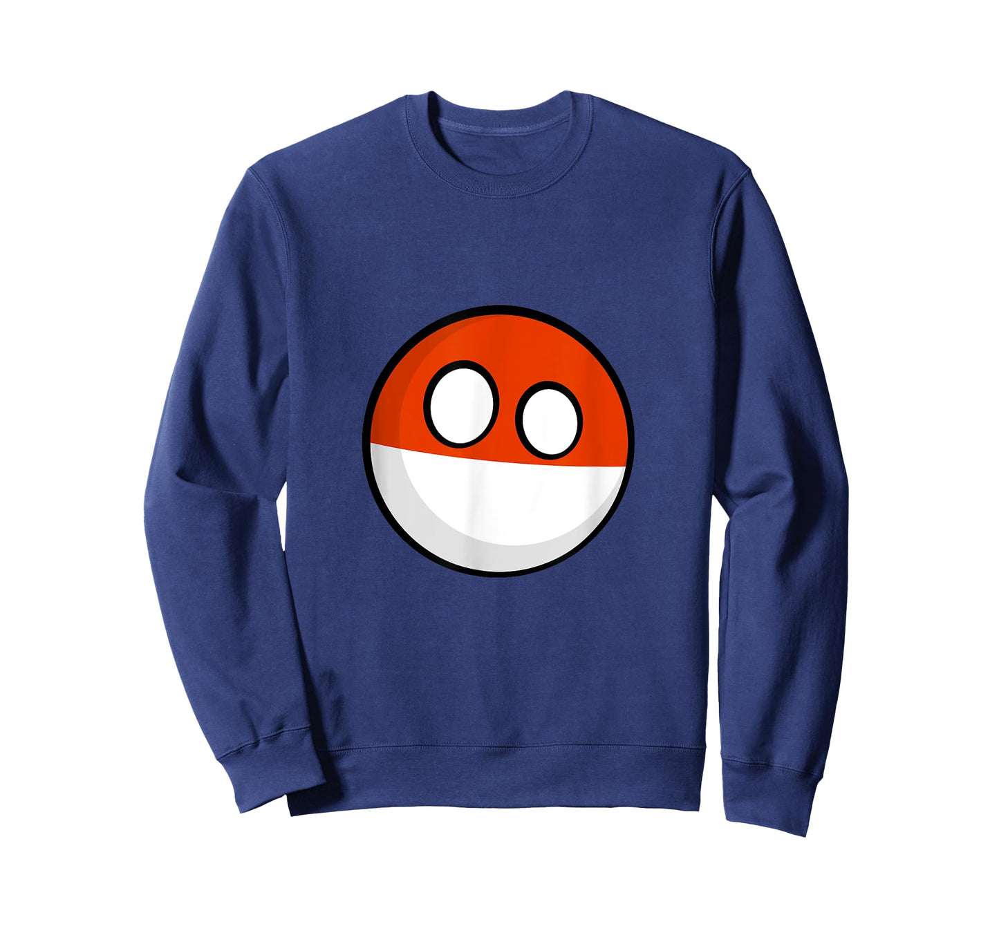 Polish Heritage Polandball Countryball Funny Flag T-Shirt