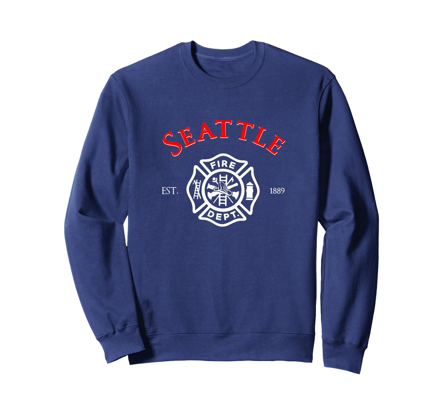 City of Seattle Fire Rescue Washington Firefighter T-Shirt T-Shirt