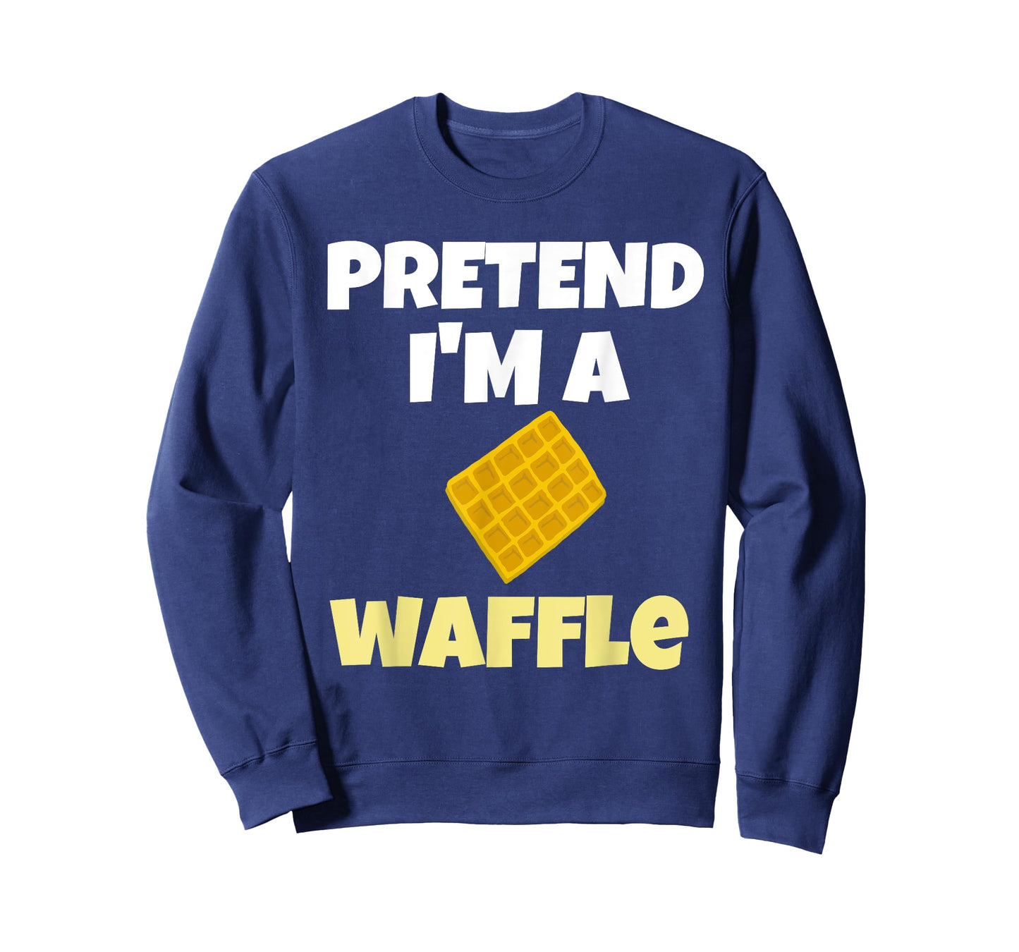Pretend I'm A Waffle Halloween Costume Tee T-Shirt